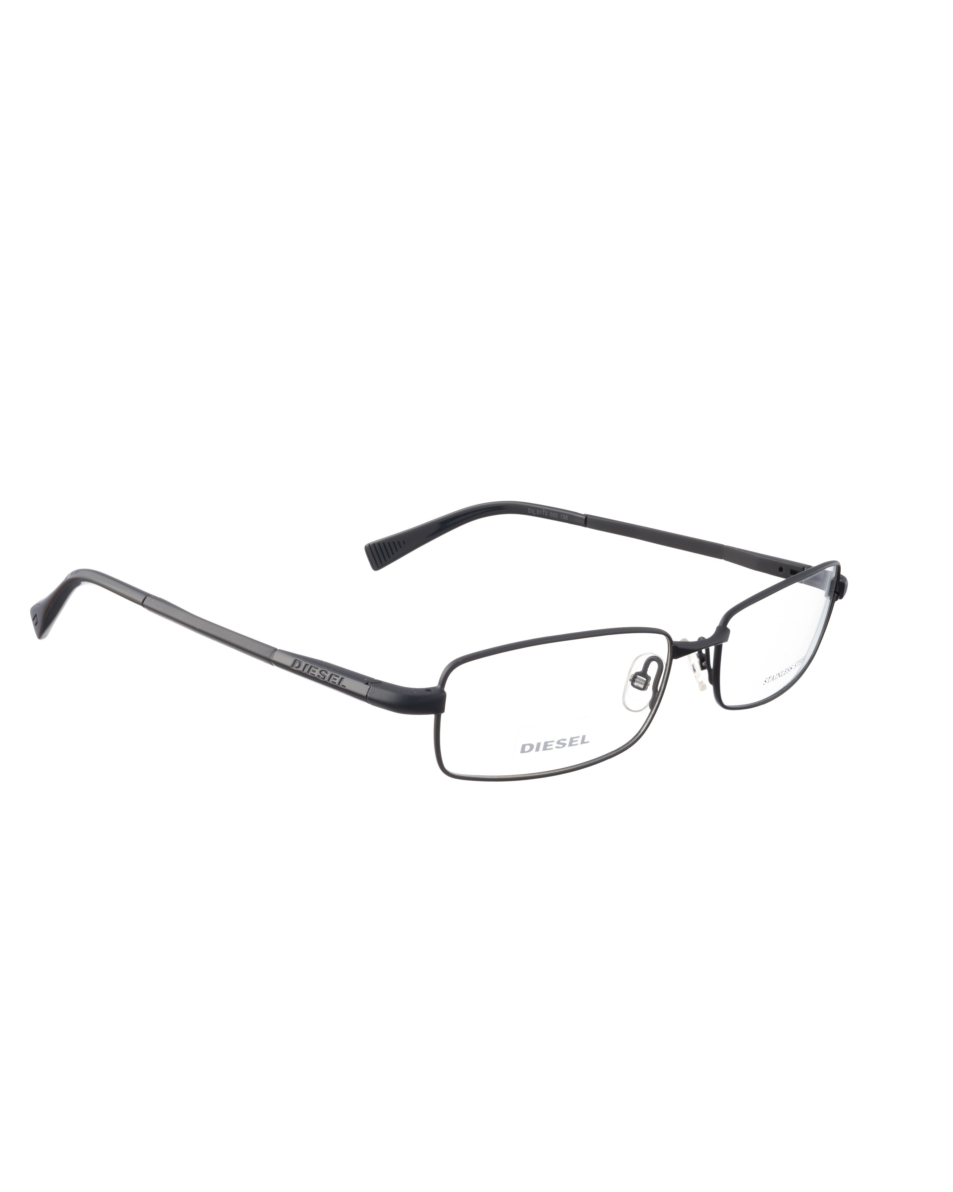 Diesel Diesel 00s Black Grey Matte Classic Glasses Size ONE SIZE - 2 Thumbnail