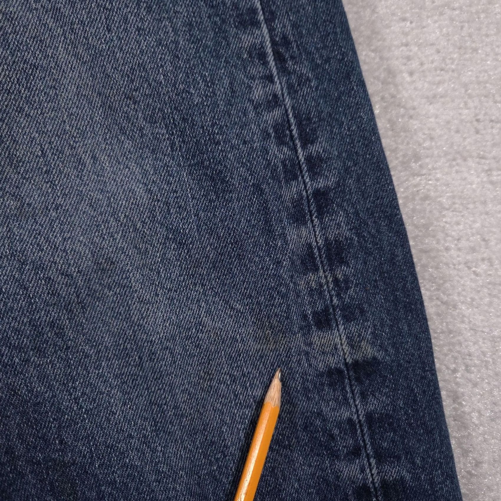 Levi's VINTAGE Levi's Jeans Mens 42x30 Blue Denim 505 Straight Zip Fly Regular Fit Casual Mens Jeans Size US 42 / EU 58 - 5 Thumbnail