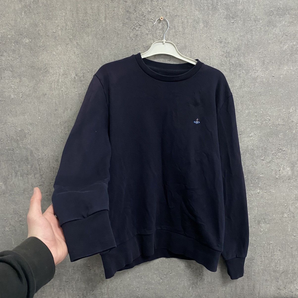 Vivienne Westwood Vintage Vivienne Westwood Sweatshirt Orb Logo Basic Pullover Size US M / EU 48-50 / 2 - 2 Thumbnail