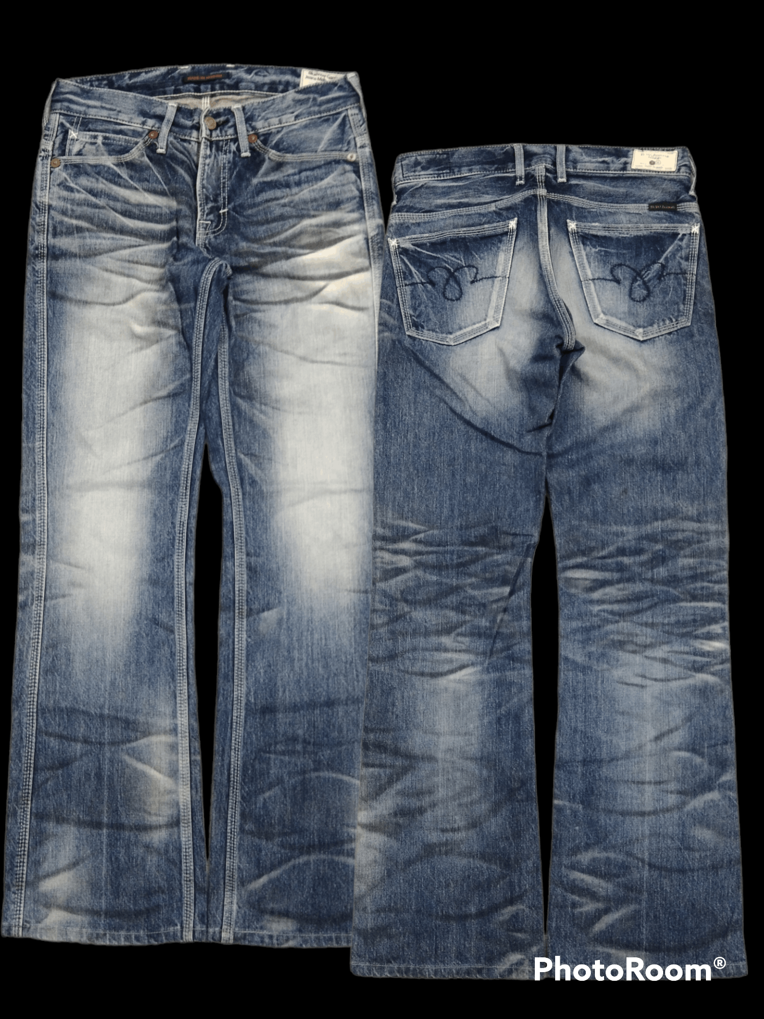 Japanese Brand FLARE SICK BLUEWAY GARMENTS JEANS MAKER&FACTORY Size US 28 / EU 44 - 1 Thumbnail