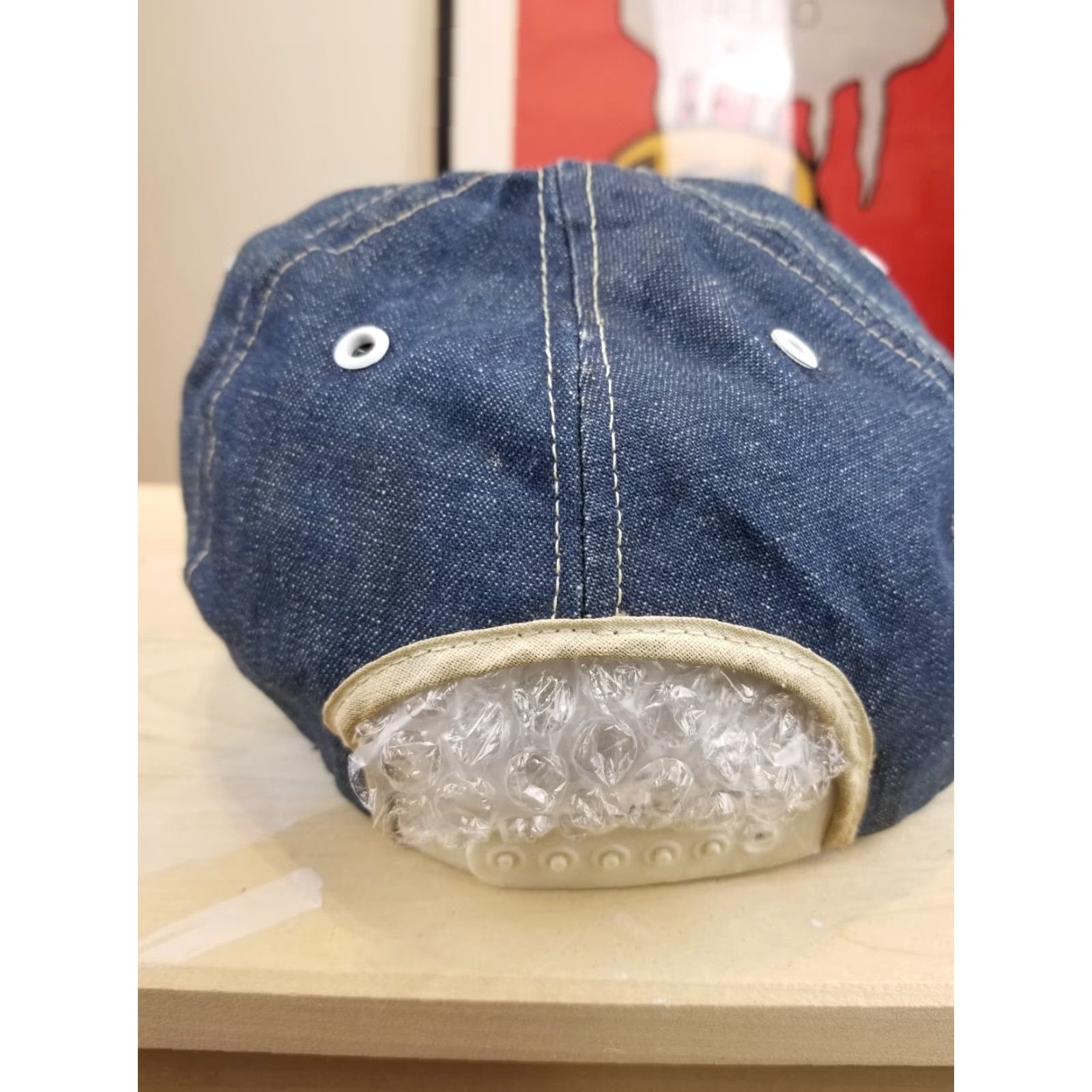 Ford VINTAGE 70's FORD TRUCK DENIM SNAPBACK HAT Cap United States Denim 70s Ford Truck Snapback Hat Mens/Womens? Size ONE SIZE - 5 Thumbnail