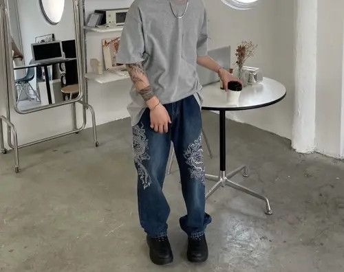 Japanese Brand Retro punk pants Size US 32 / EU 48 - 4 Thumbnail