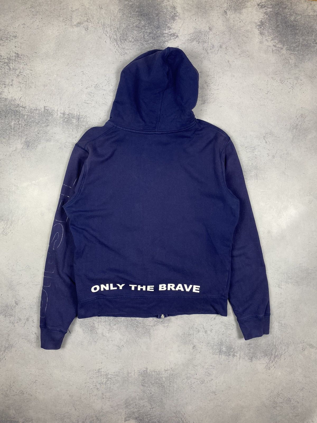 Diesel Diesel Zip Up Big Logo faded blue hoodie size L Size US L / EU 52-54 / 3 - 12 Thumbnail
