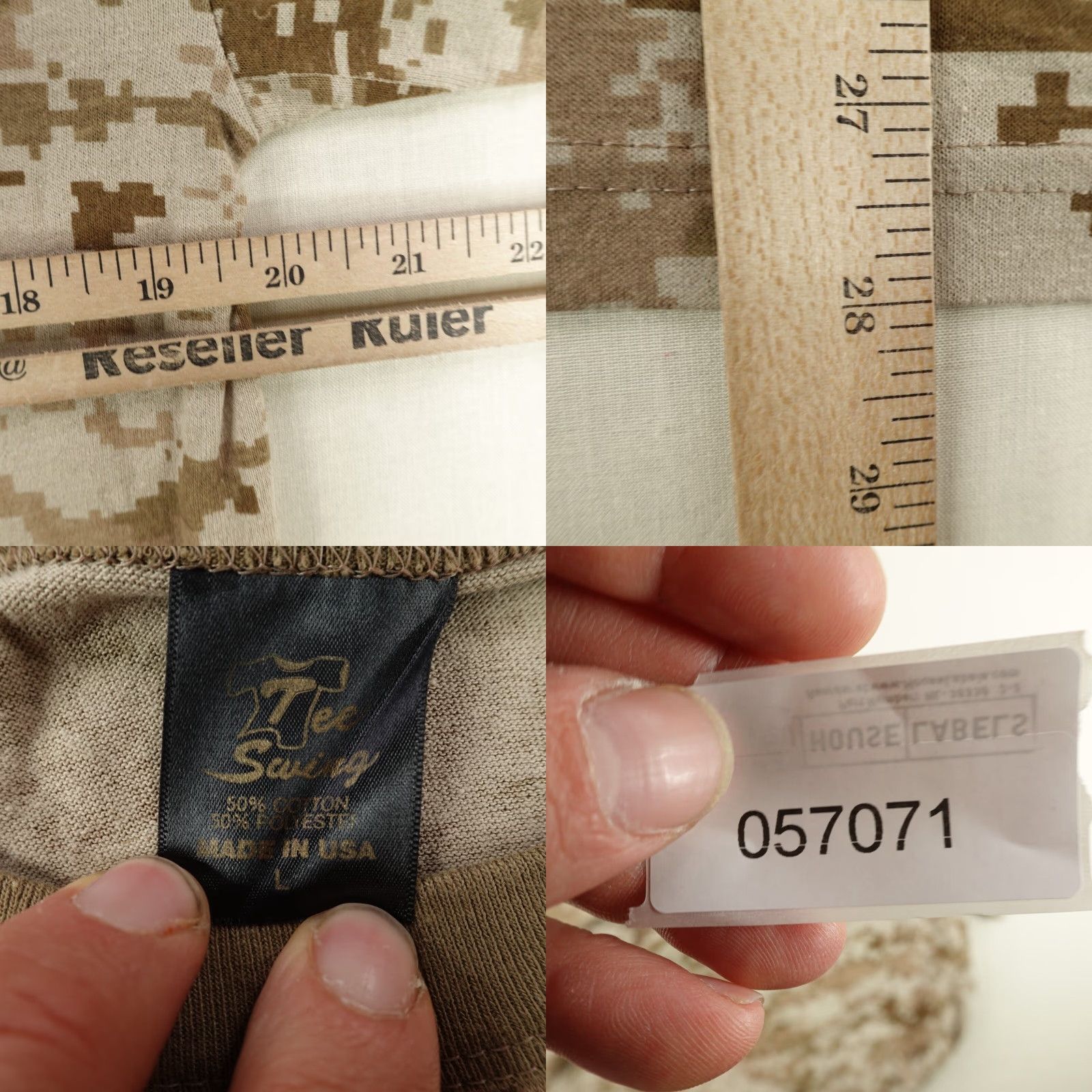 Vintage VINTAGE Ketchikan Alaska Shirt Mens Large Digi Camo Firefighters Local 2761 80s Size US L / EU 52-54 / 3 - 8 Thumbnail