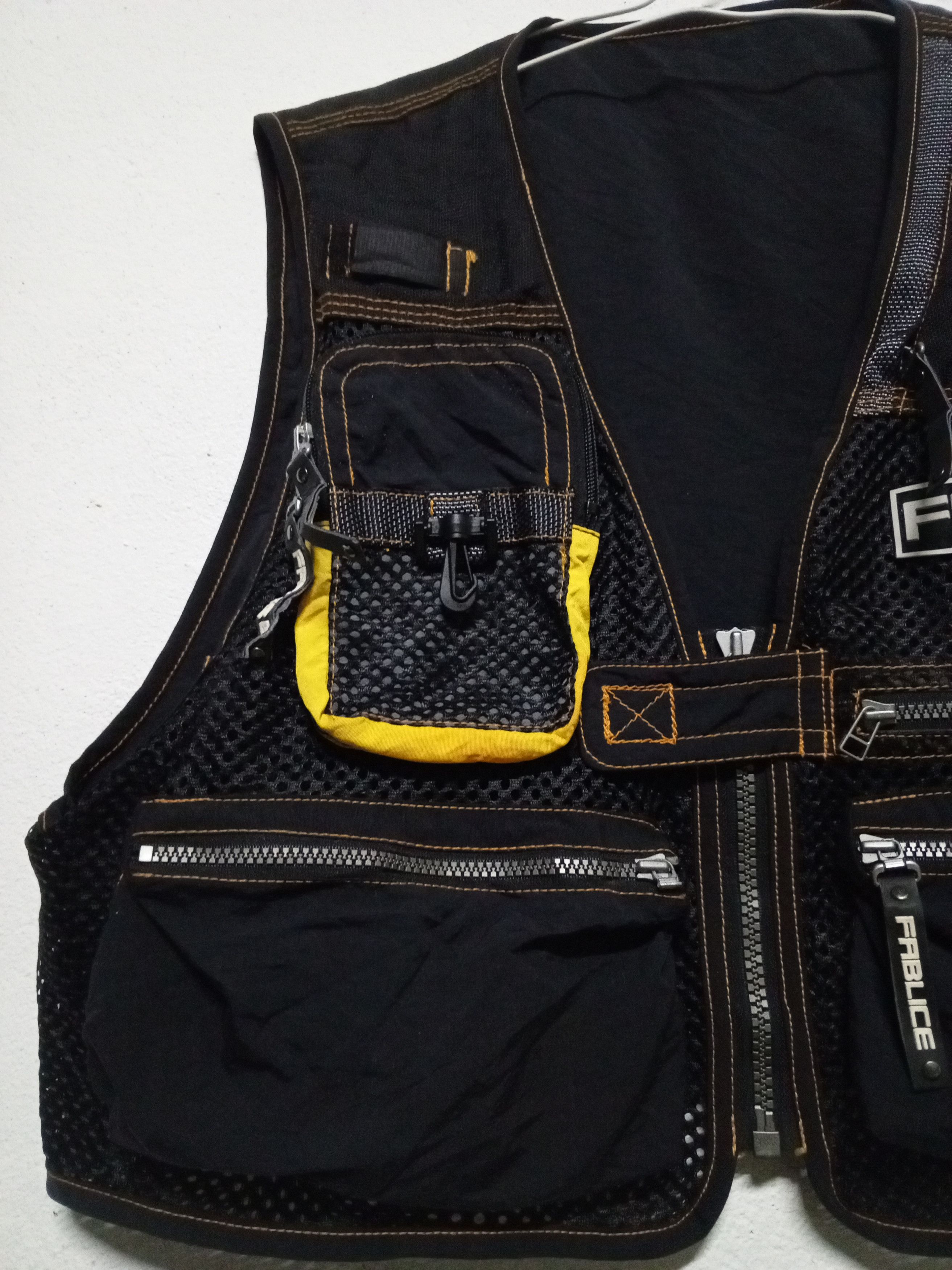 Japanese Brand Vintage Japanese Brand Fablice Multi-Pocket Tactical Vest Size US L / EU 52-54 / 3 - 4 Thumbnail