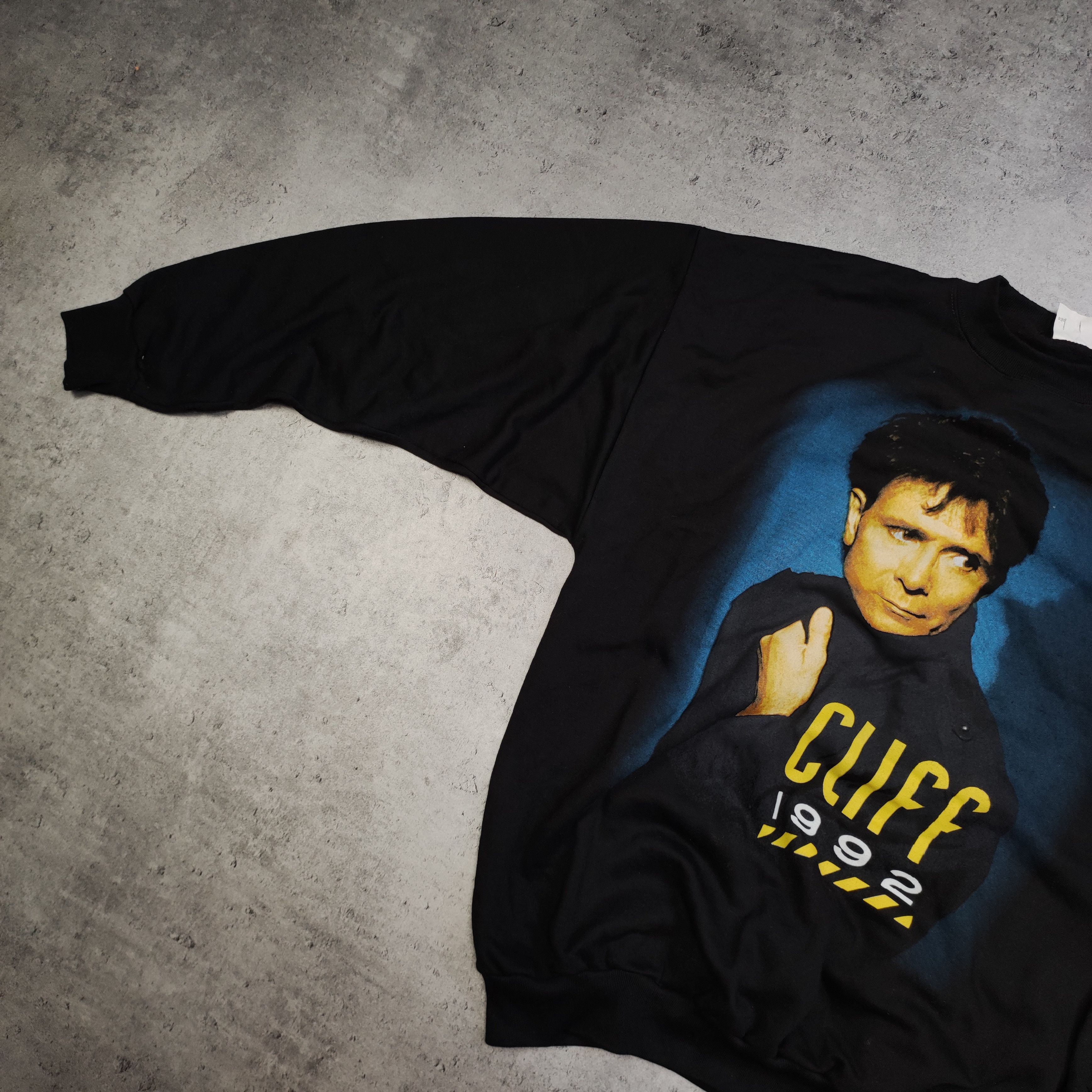 Band Tees × Vintage RARE Cliff Richards 1992 European Tour Merch Crewneck Size US XL / EU 56 / 4 - 5 Thumbnail