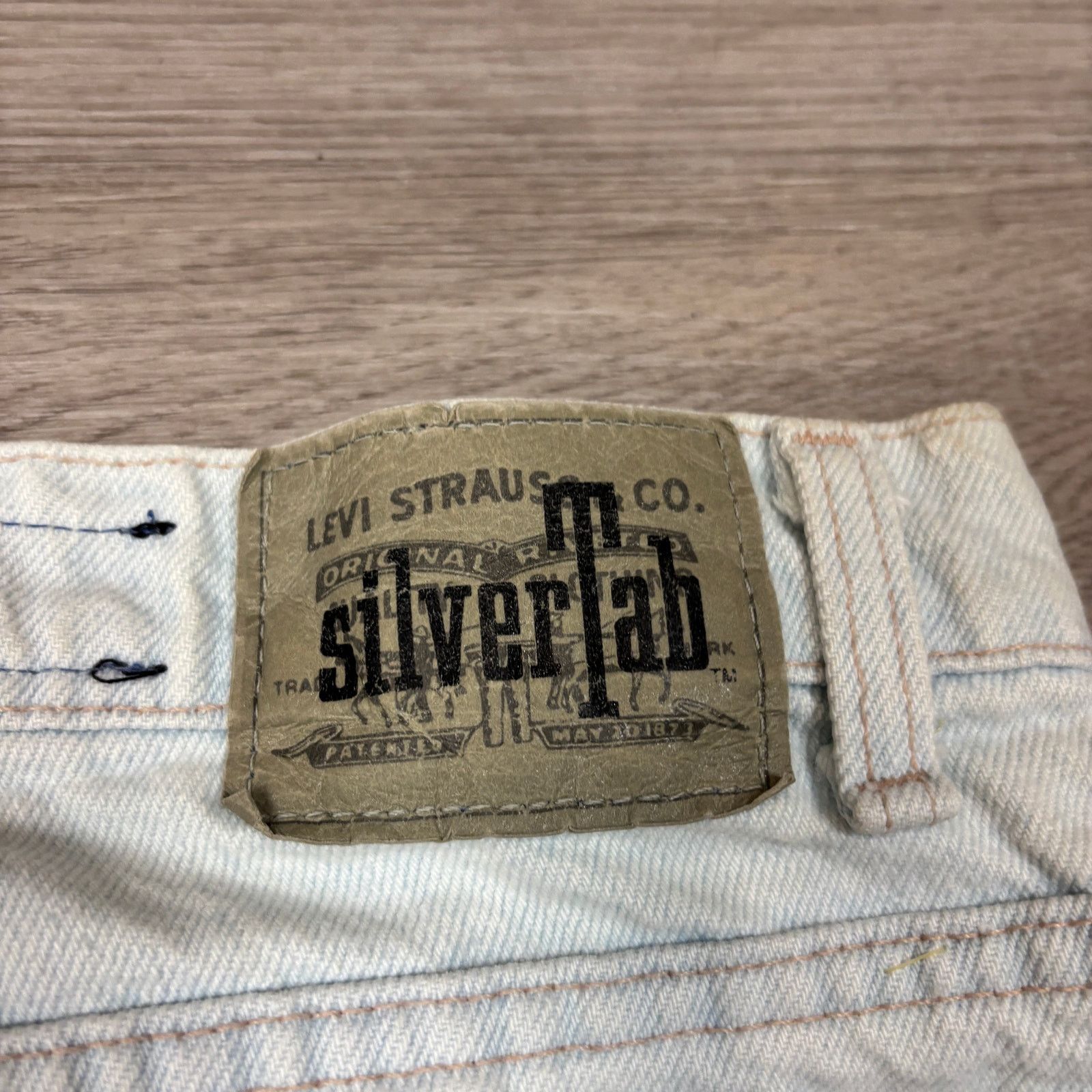 Levi's × Vintage VTG 90s Levi's Silvertab Loose Baggy Tapered Jeans 31x32 Y2K Size US 31 - 5 Thumbnail