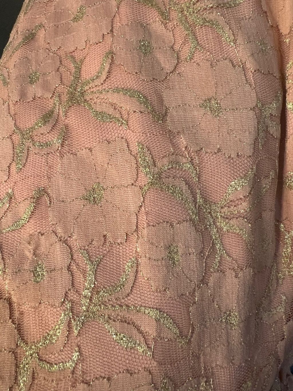 Other Celine pink lace dress size 2X Size XXL / US 16-18 / IT 52-54 - 4 Thumbnail