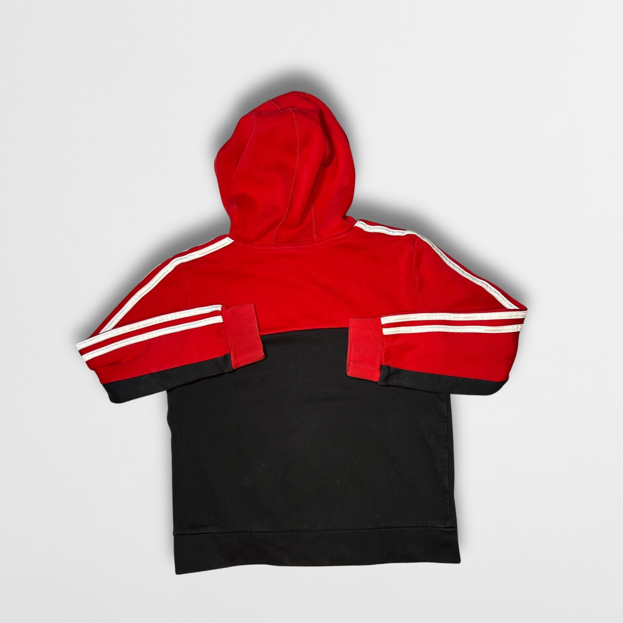 Adidas Adidas Kids Red & Black Hoodie Sweatshirt M (10-12) Made In Size US M / EU 48-50 / 2 - 3 Thumbnail