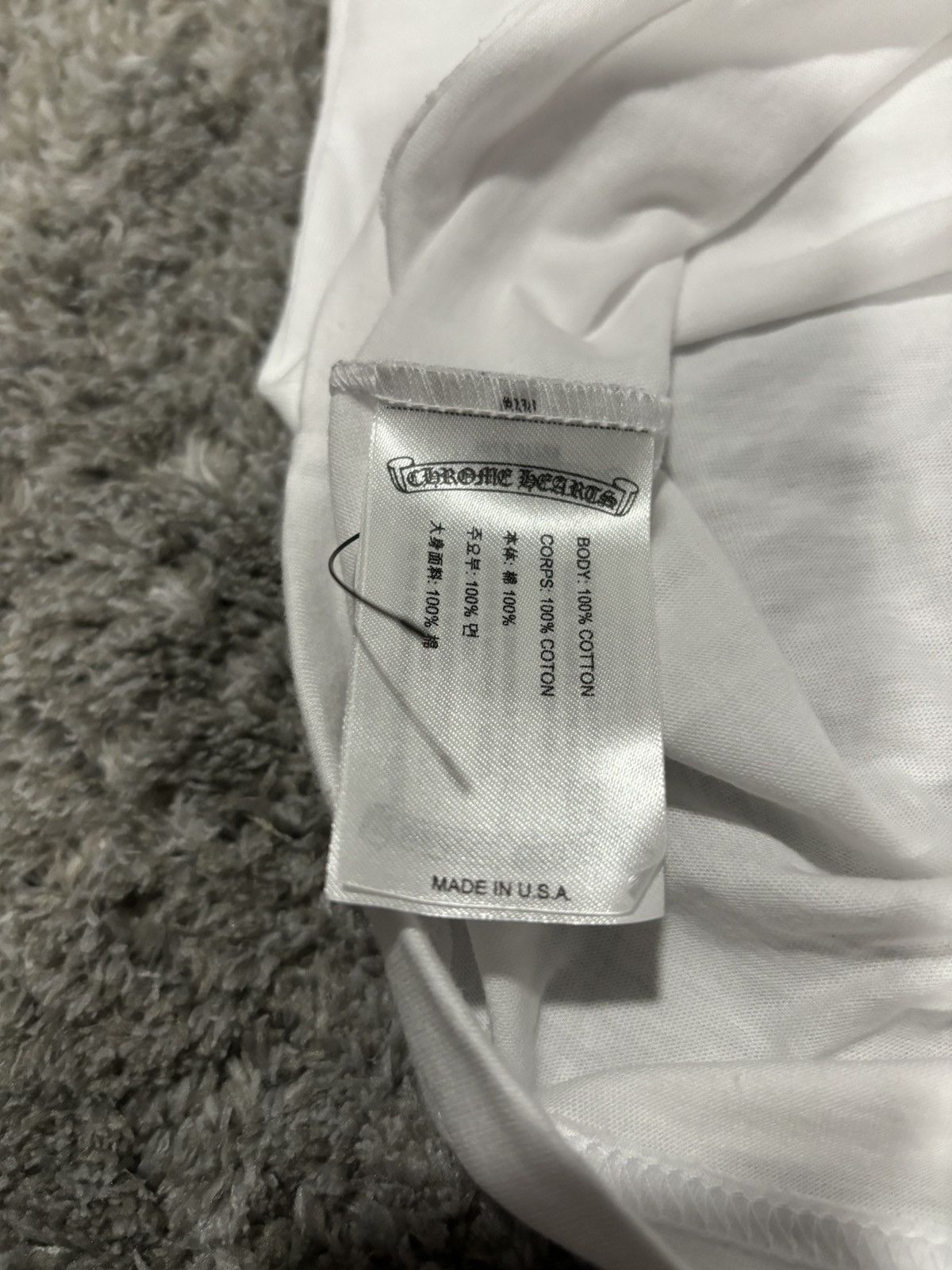 Chrome Hearts Chrome Hearts Foti Tee Size US M / EU 48-50 / 2 - 7 Thumbnail