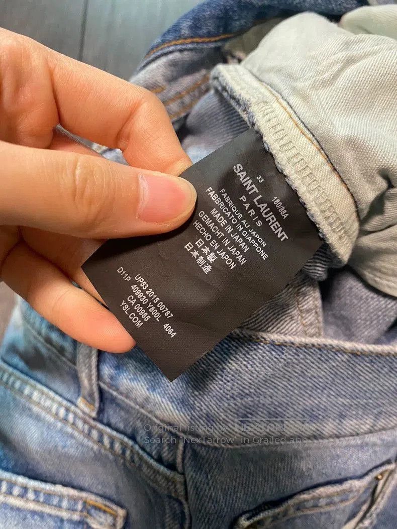 Other Saint Laurent Distressed Denim Jeans. Size US 33 - 5 Thumbnail