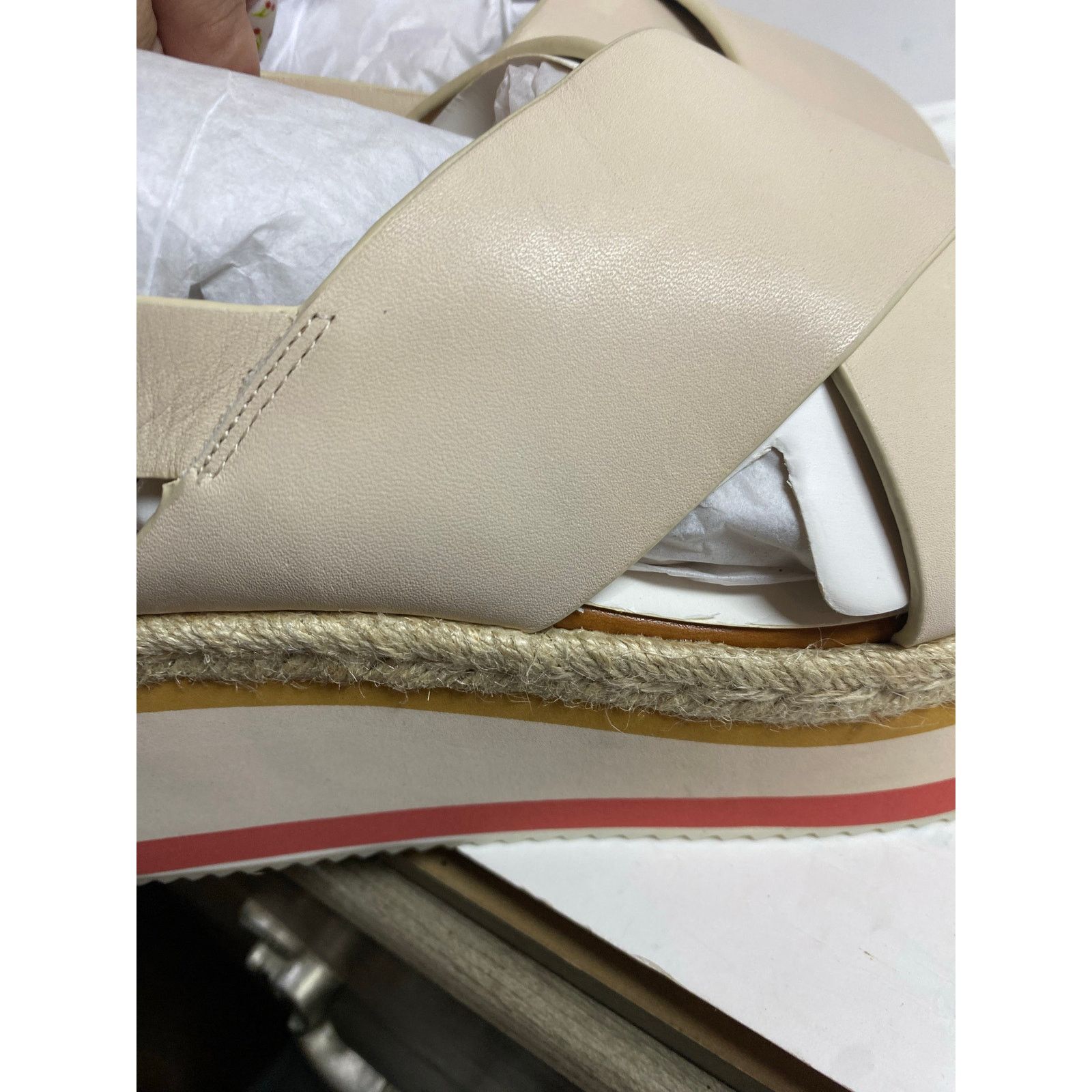 Other Enzo Angiolini Eva Wedge Sandals NWT 9W Size US 9 / IT 39 - 9 Thumbnail