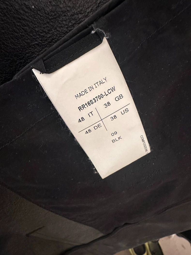 Rick Owens RICK OWENS size 38 Half Sleeve Leather jacket 2501-Nextarro Size US M / EU 48-50 / 2 - 4 Thumbnail