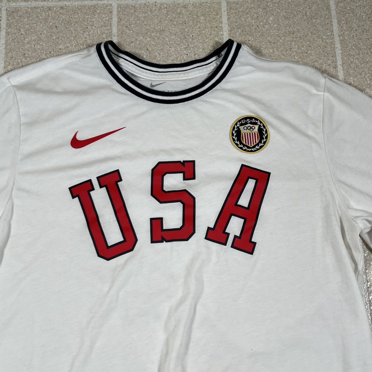 Nike Nike United States Olympic Team Heritage T-Shirt Dri-fit M Size US M / EU 48-50 / 2 - 2 Thumbnail