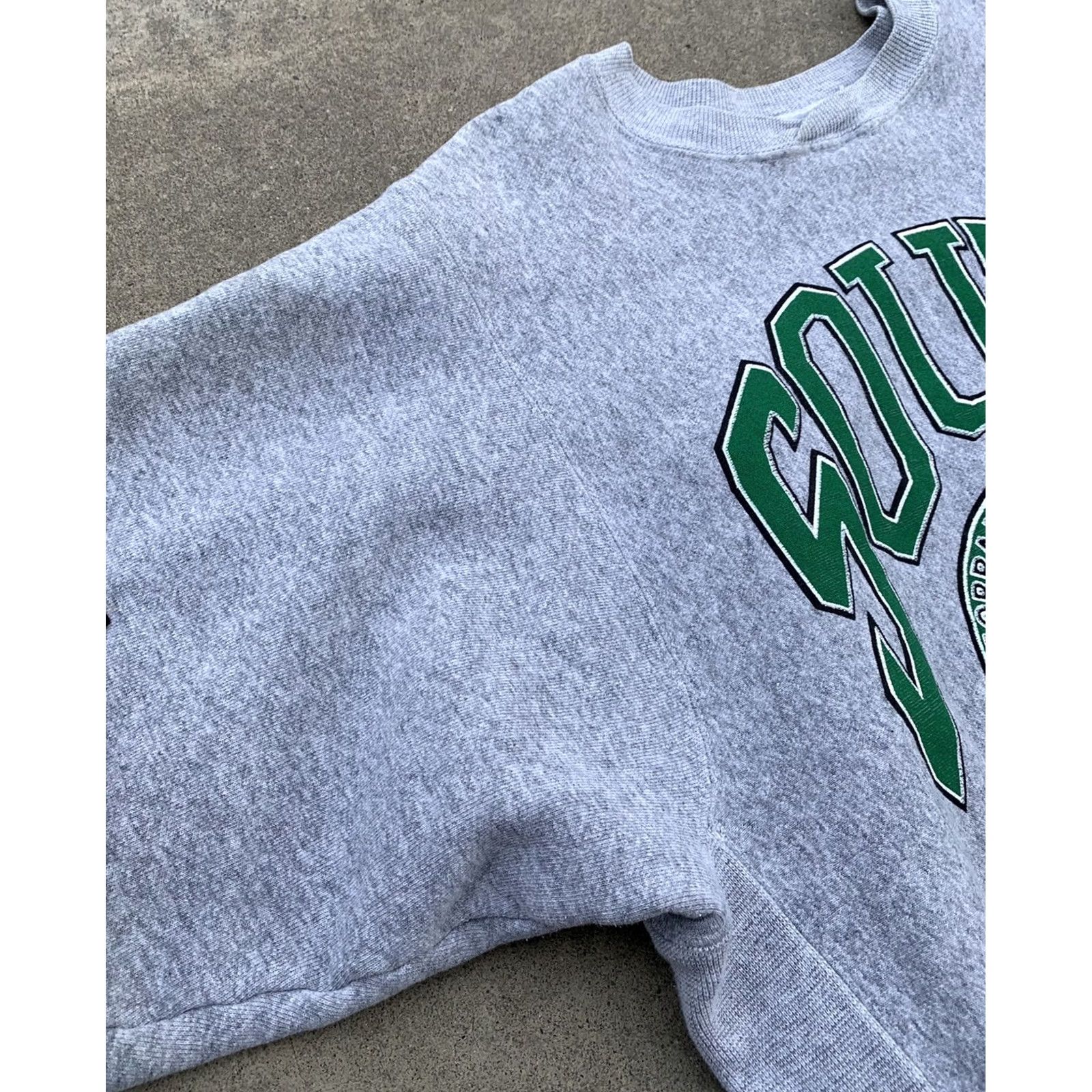 Hanes VINTAGE Hanes Sweatshirt Men L Gray Graphic Print South Spartans Torrance California Made in USA 80s 90s California Themepullover Size US L / EU 52-54 / 3 - 7 Thumbnail