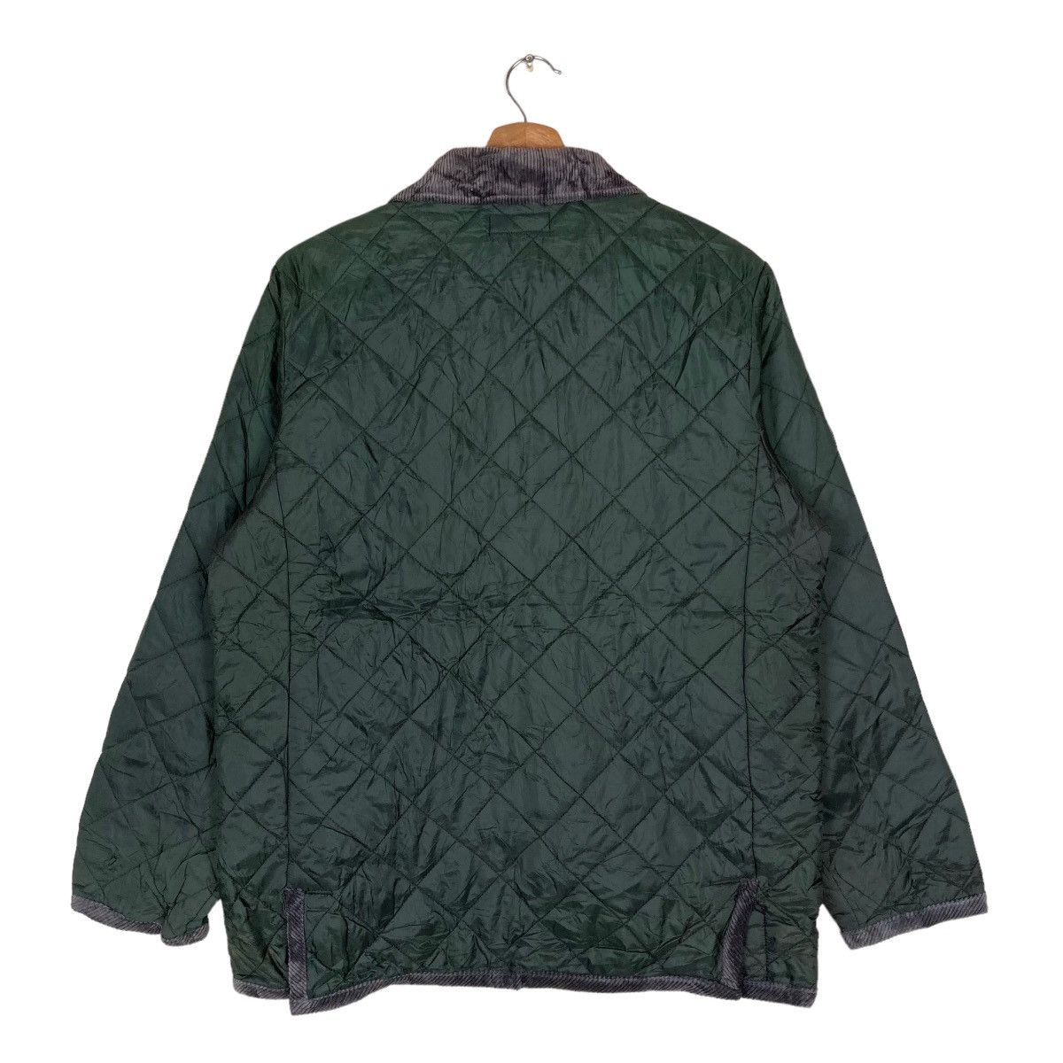 Mizuno Vintage Interrismo by Mizuno Snap Button Quilted Jacket Size US L / EU 52-54 / 3 - 4 Thumbnail