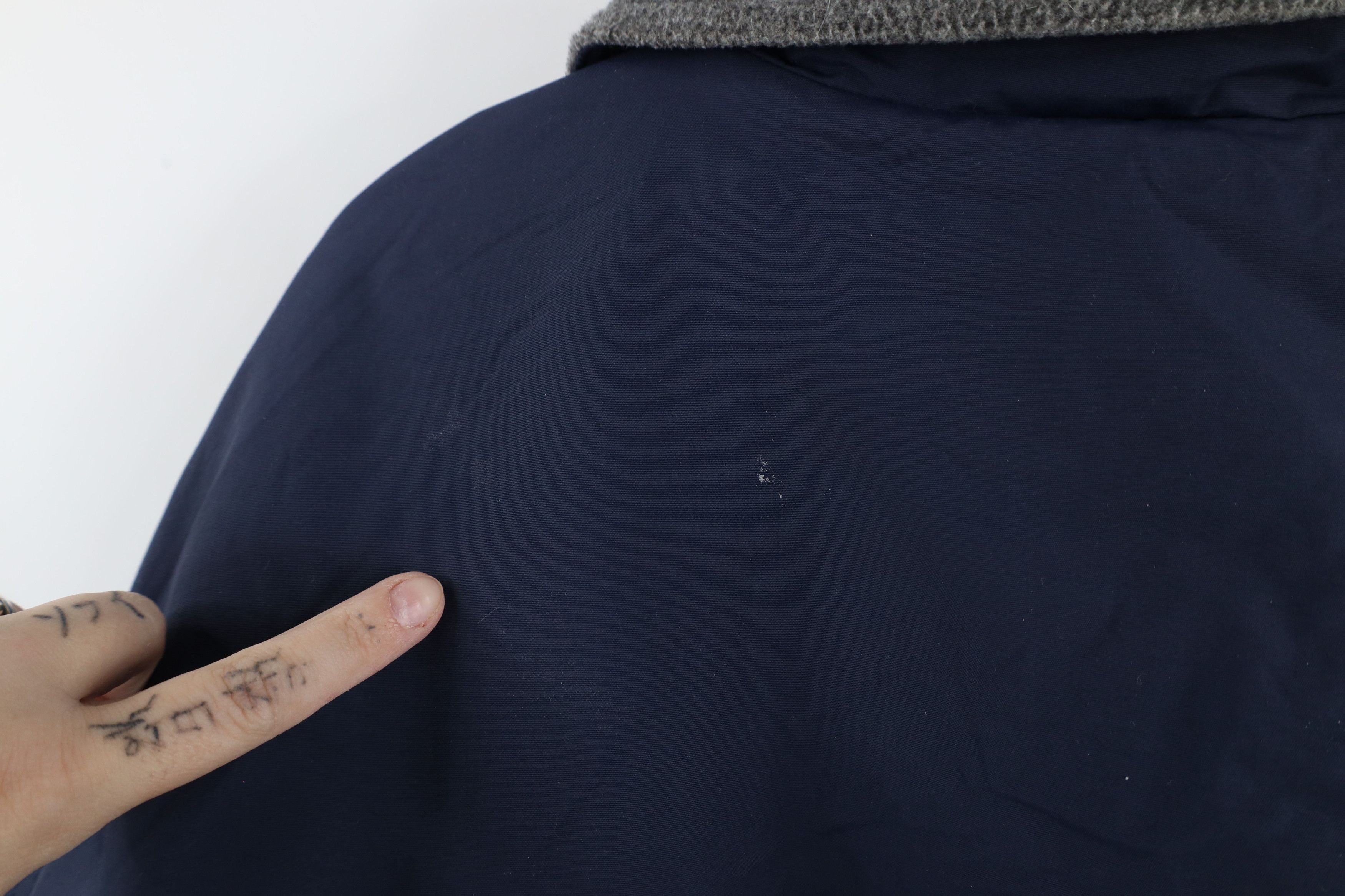 L.L. Bean × Vintage Vintage LL Bean Fleece Lined Full Zip Bomber Jacket Blue Size US M / EU 48-50 / 2 - 13 Thumbnail