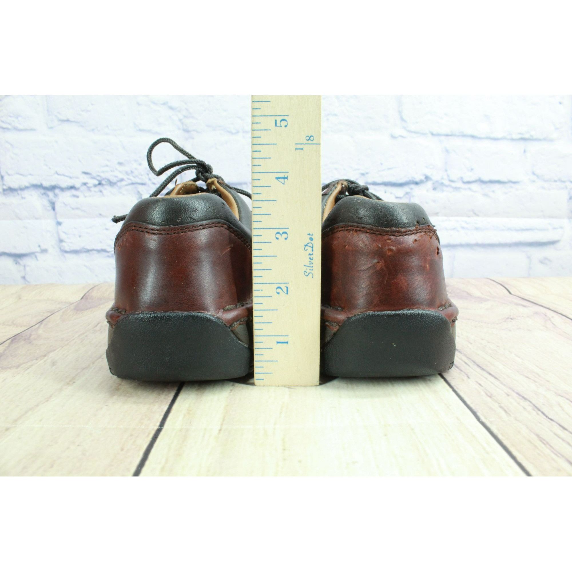 Leather × Red Wing Red Wing Women's Slip Resistant Steel Toe Oxford Shoes Size US 6.5 / IT 36.5 - 6 Thumbnail