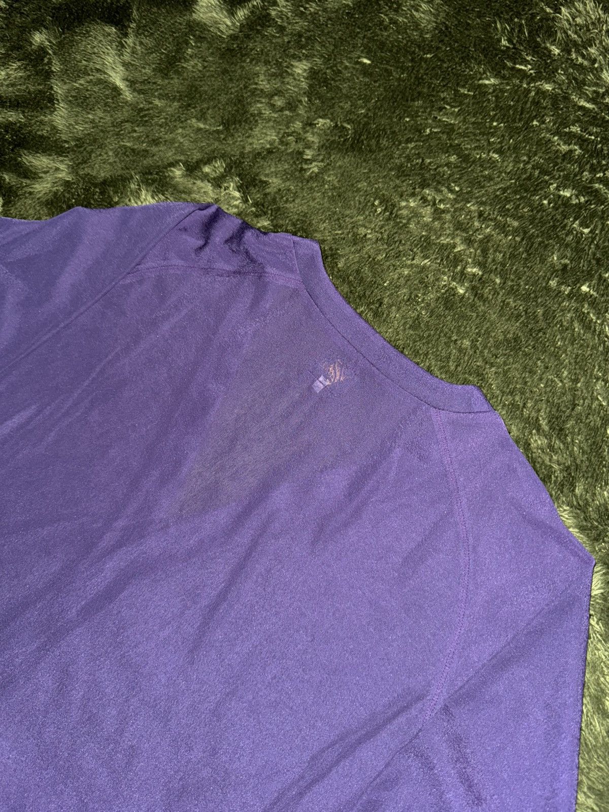 Needles [L] NEEDLES JAPAN poly v-neck cardigan purple Size US L / EU 52-54 / 3 - 8 Thumbnail