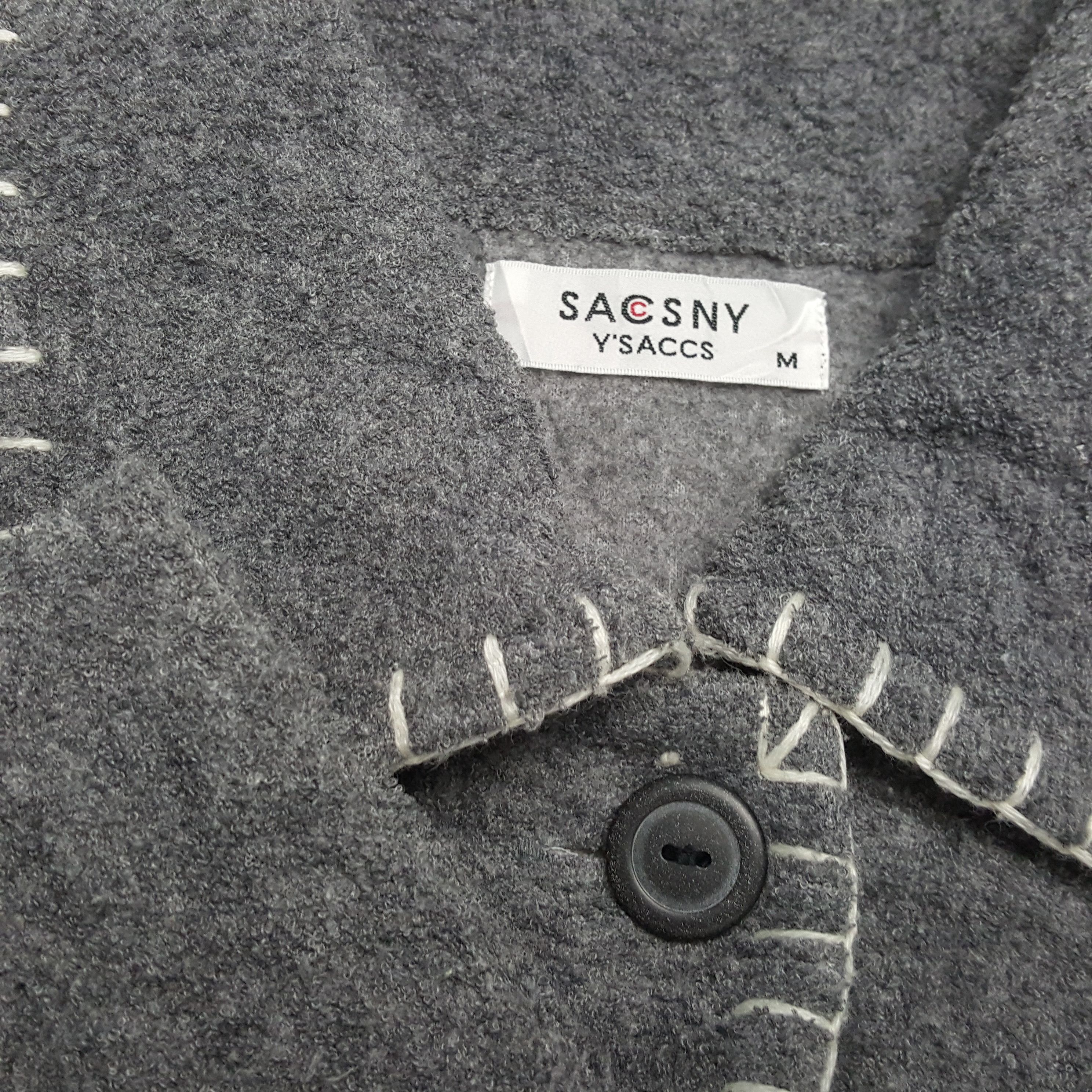 Yohji Yamamoto Y'SACCS YOHJI YAMAMOTO Designer Brand Custom Sweater Jacket Size US M / EU 48-50 / 2 - 9 Thumbnail