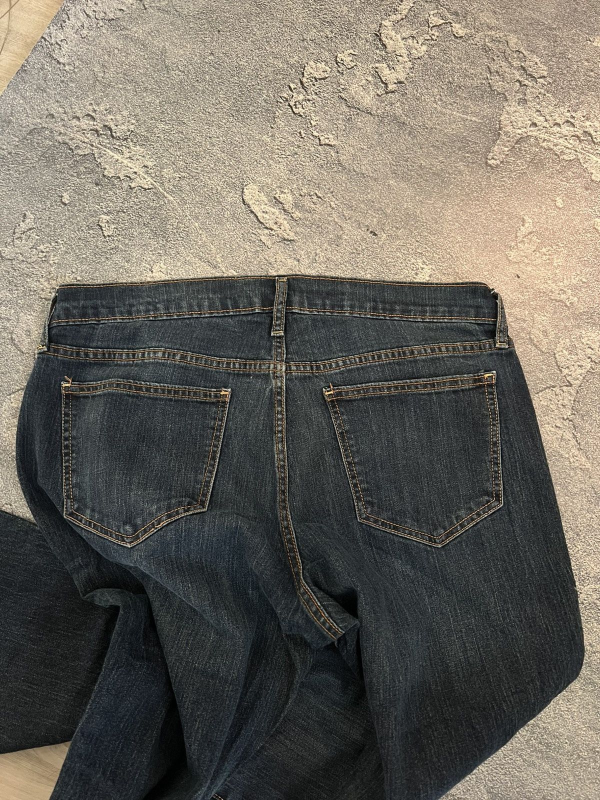 Japanese Brand Niche Archive Slim Retro Jeans / Avant Garde Y2K Swag Style Size US 35 - 5 Thumbnail