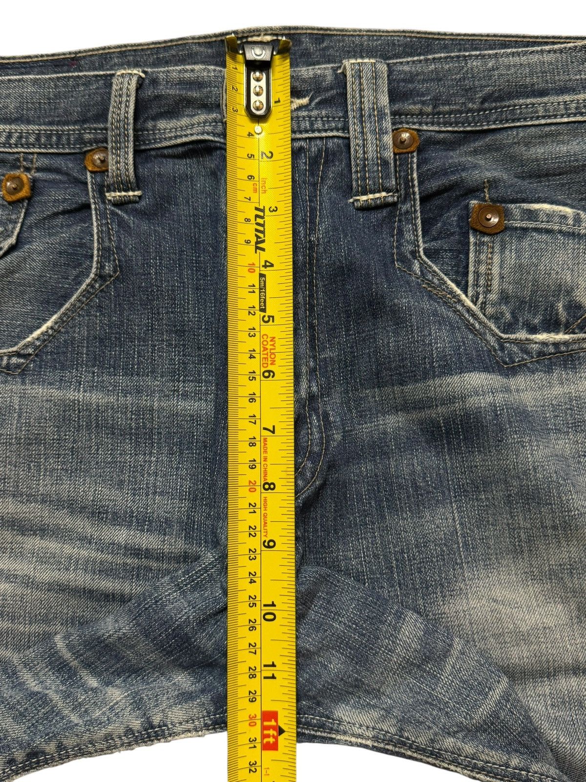 Levi's Vintage Y2K Levis 503 Faded Wash Distress Wide Leg Baggy Size US 32 / EU 48 - 10 Thumbnail