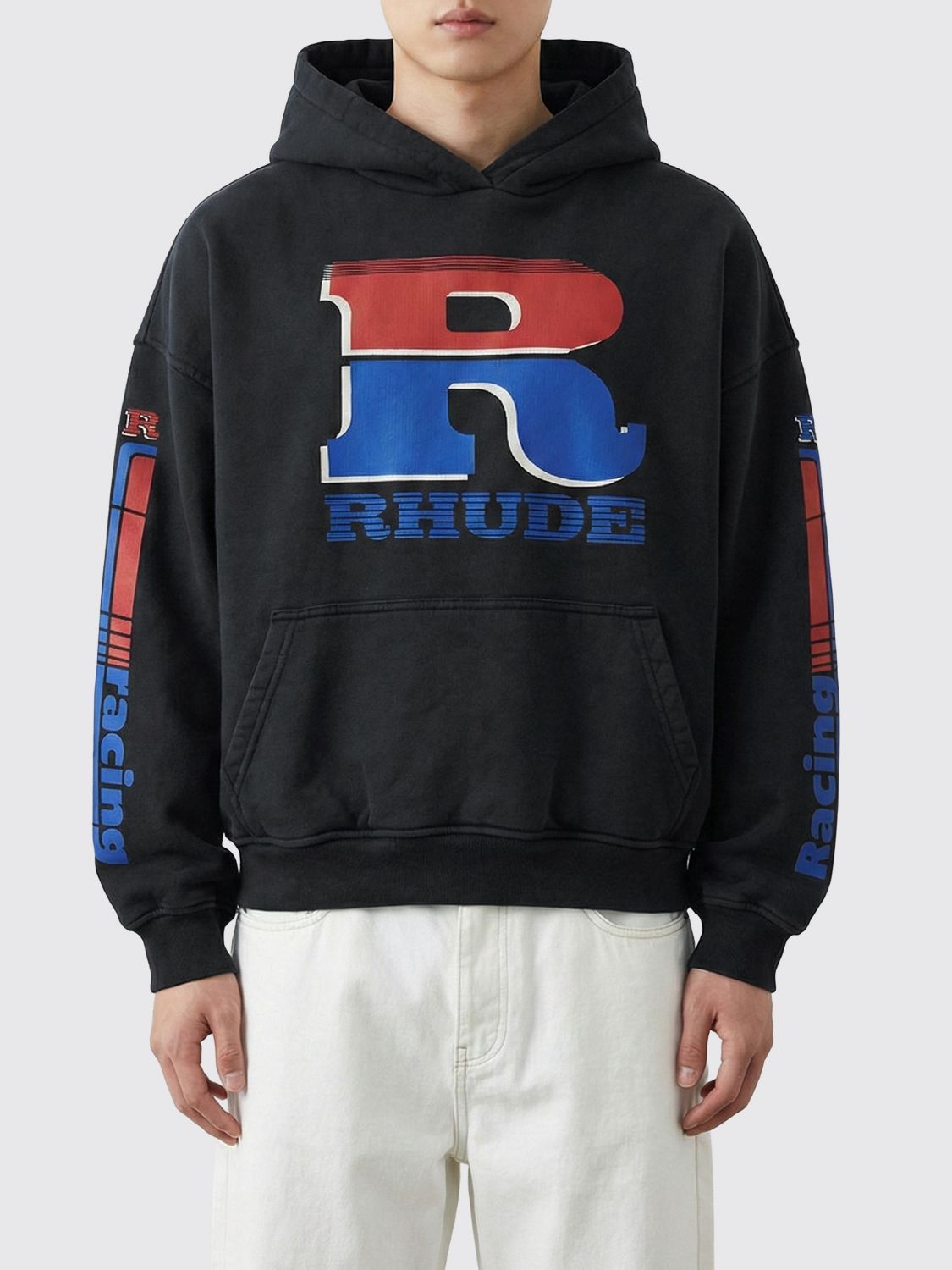 Rhude Rhude Sweatshirt Men Black Size US L / EU 52-54 / 3 - 1 Thumbnail