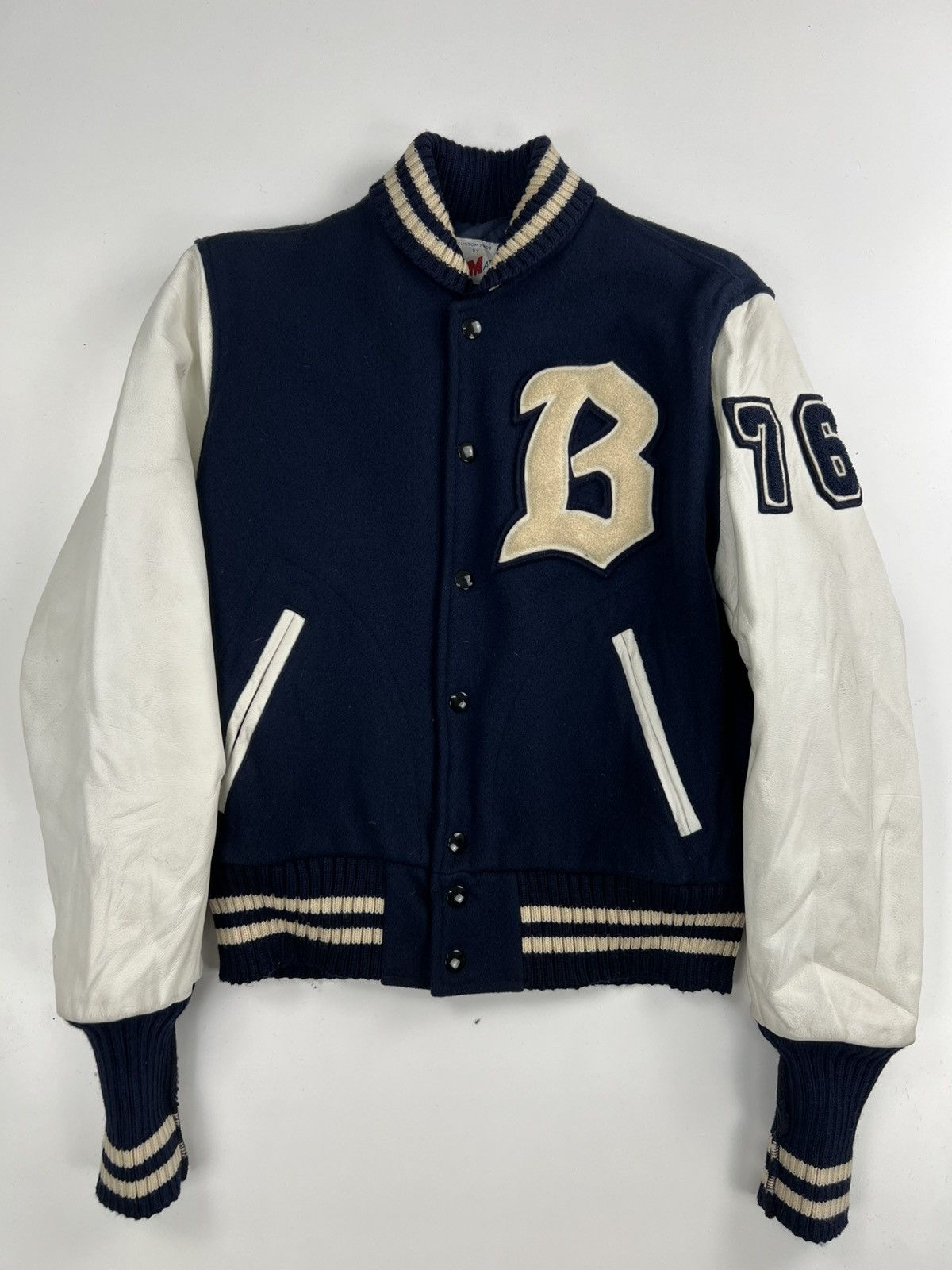 Vintage VINTAGE TM ATHLETIC VARSITY JACKET Size US XXS / EU 40 - 2 Thumbnail