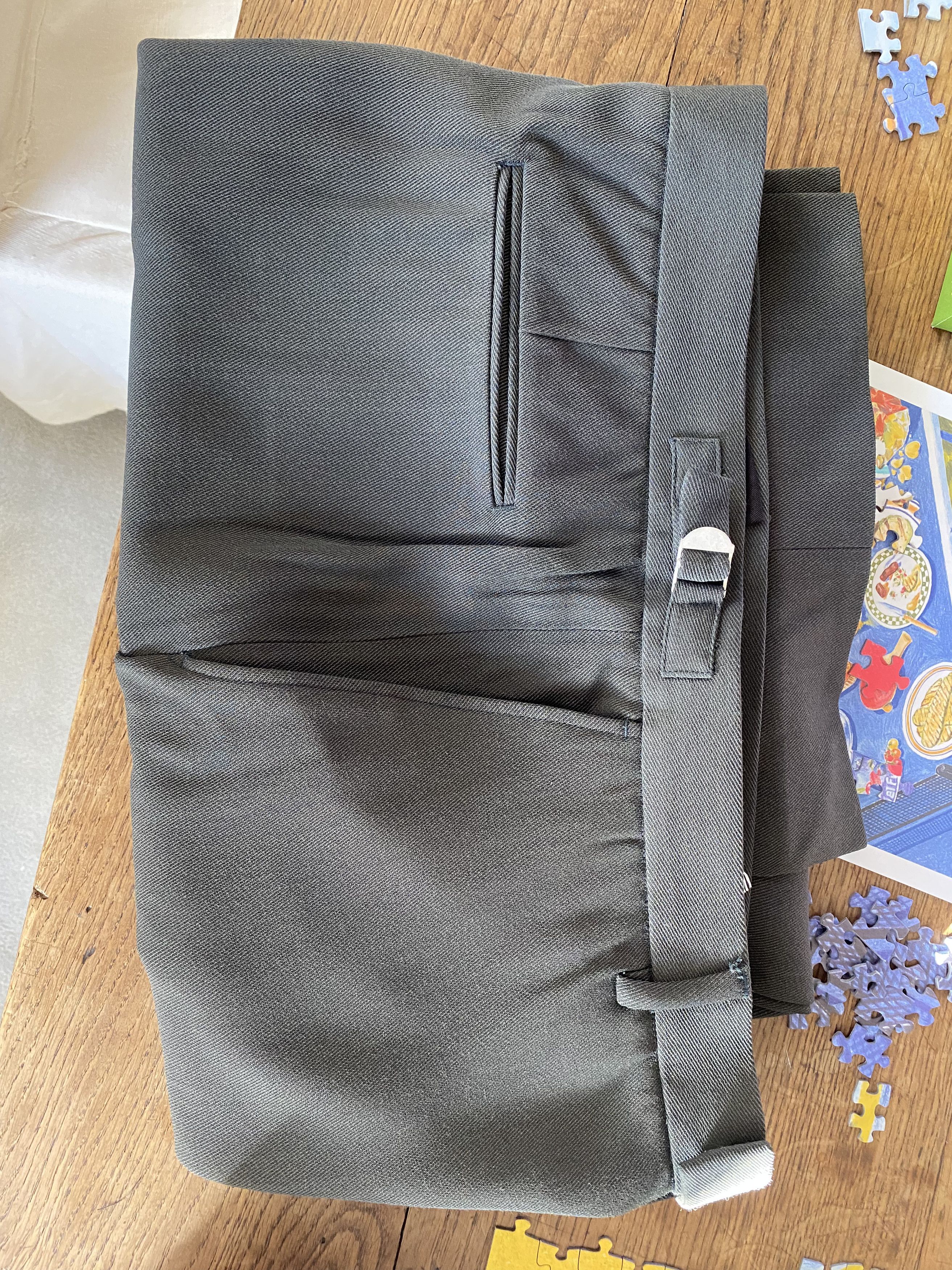 Acne Studios FW22 Casual Twill Trousers Cedar Green Size US 34 / EU 50 - 7 Thumbnail