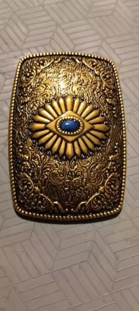 Cowboy Equipment Vintage Western belt buckle Size ONE SIZE - 3 Thumbnail