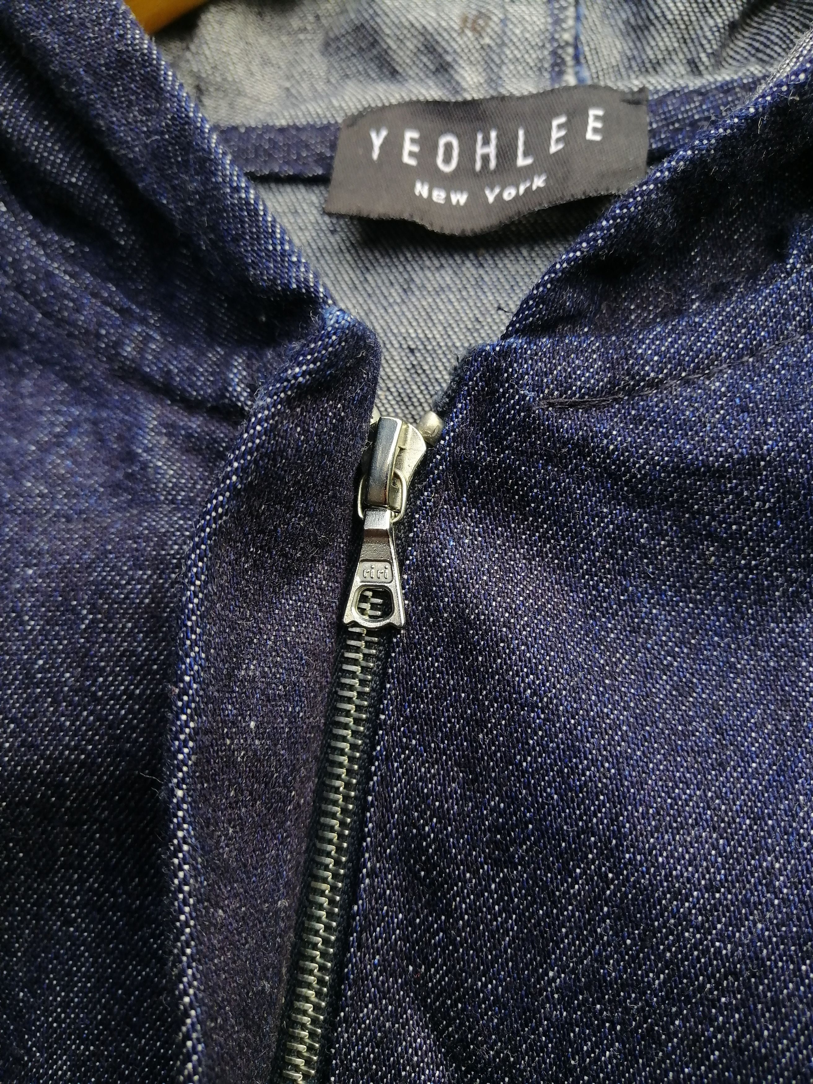 Designer Yeohlee New York Denim Jacket Size L / US 10 / IT 46 - 8 Thumbnail