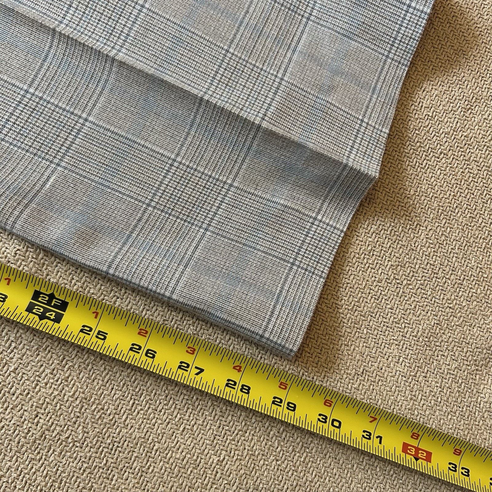 Vintage Vintage 70s Plaid Flare Pleated Disco Trousers Pants 32x29 Size US 32 / EU 48 - 6 Thumbnail