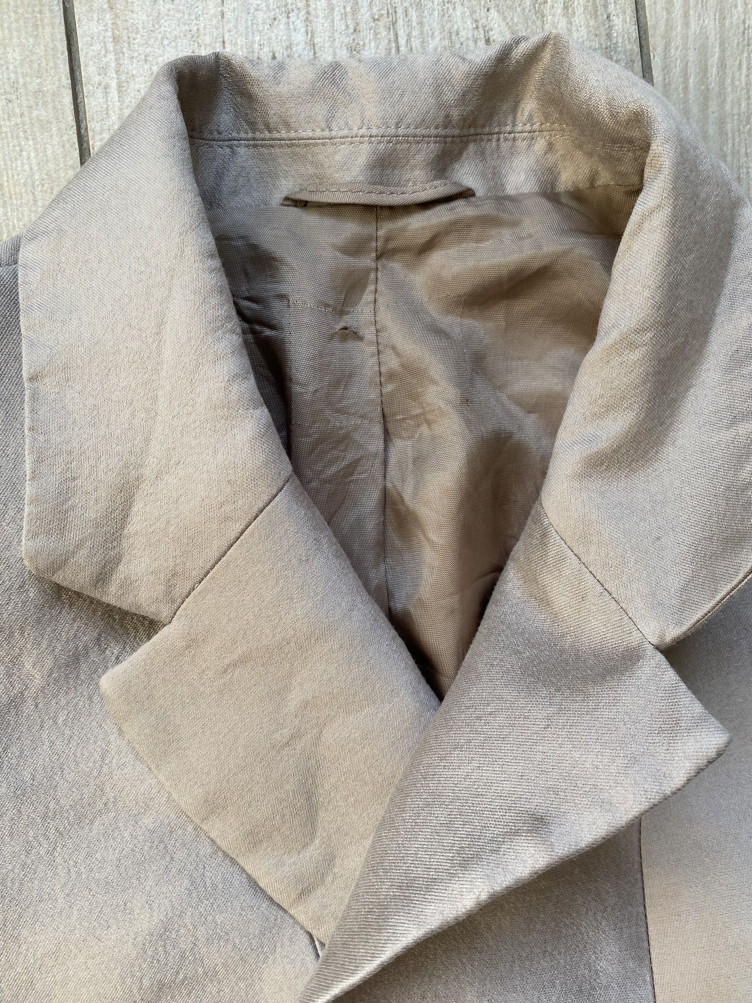 Designer × Vintage Silk-Wool Blazer, UAE Made, Women’s S-M, Elegant Pinkish Size M / US 6-8 / IT 42-44 - 7 Thumbnail