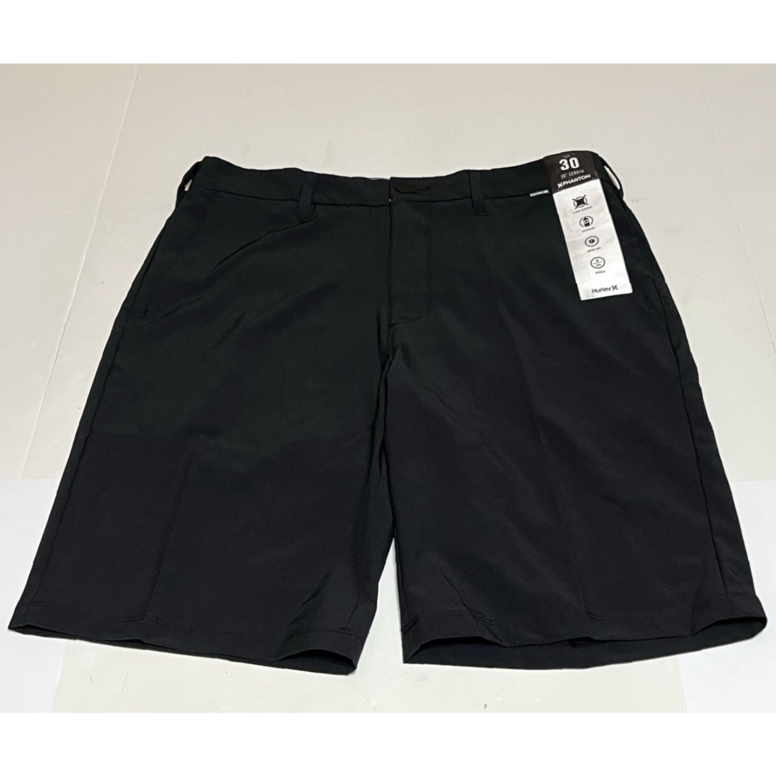 Hurley Hurley Mens Phantom Flex 2.0 Short 20" Tag Size 30 Measures 32 Black NWT Size US 32 / EU 48 - 2 Thumbnail