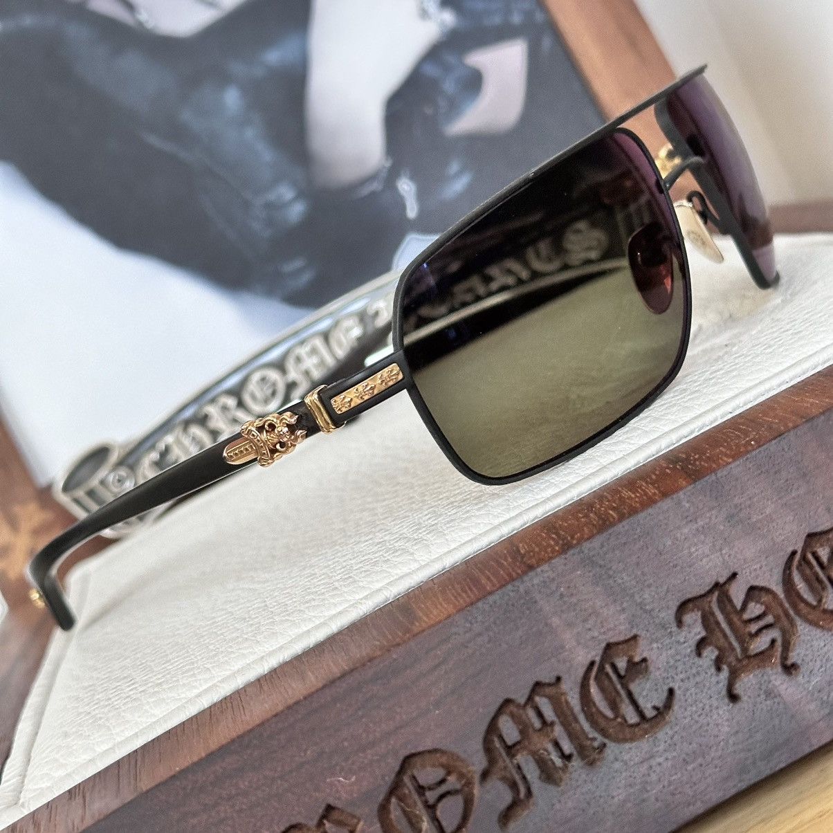Chrome hearts throb sunglasses clearance