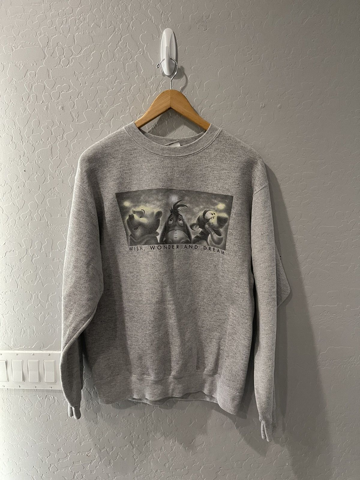 Disney × Vintage Vintage Disney Winnie The Pooh Tigger Eeyore Sweatshirt Med Size US M / EU 48-50 / 2 - 1 Thumbnail