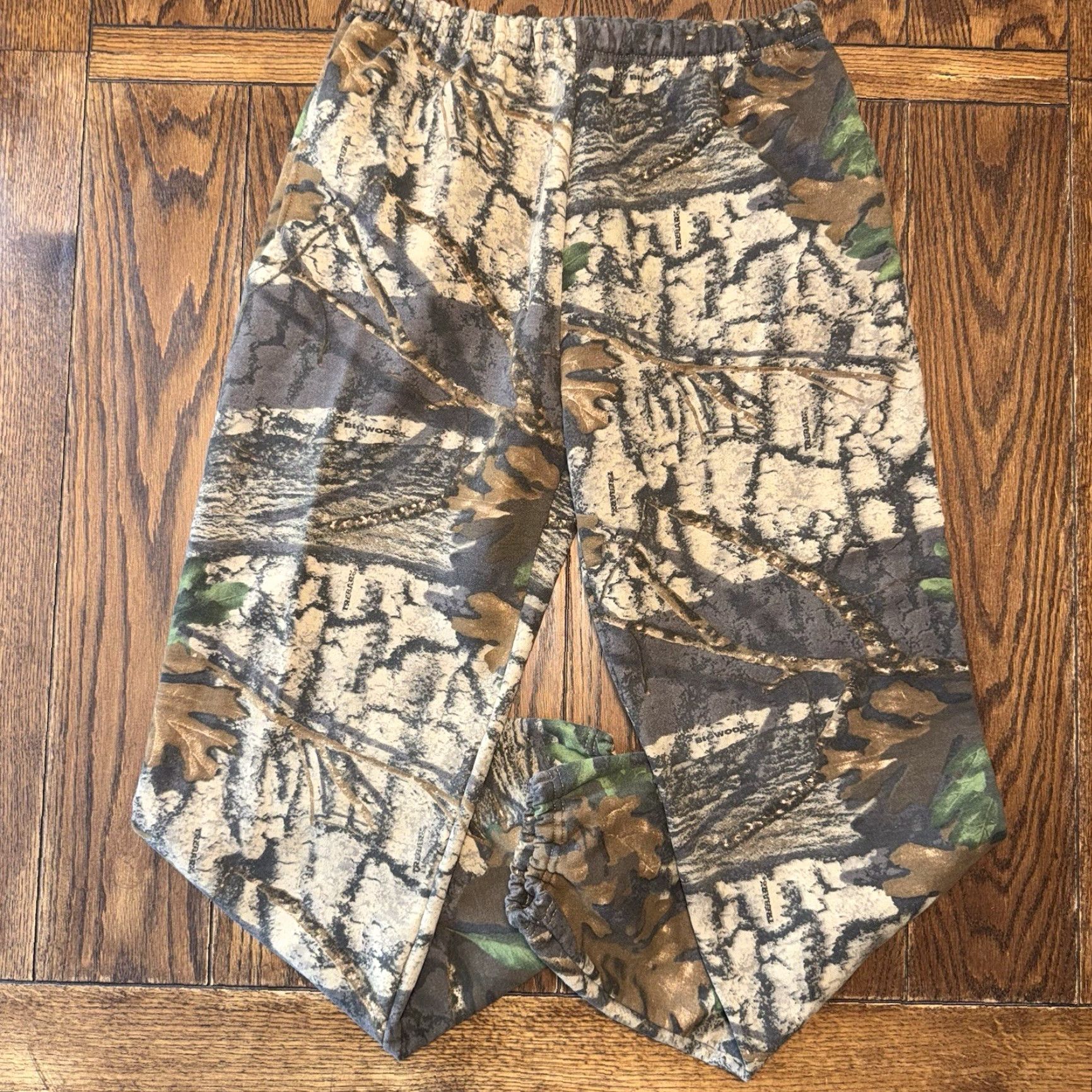 Jerzees VINTAGE Jerzees Outdoors Mens XL Camo Sweatpants Made In USA Size US 36 / EU 52 - 2 Thumbnail
