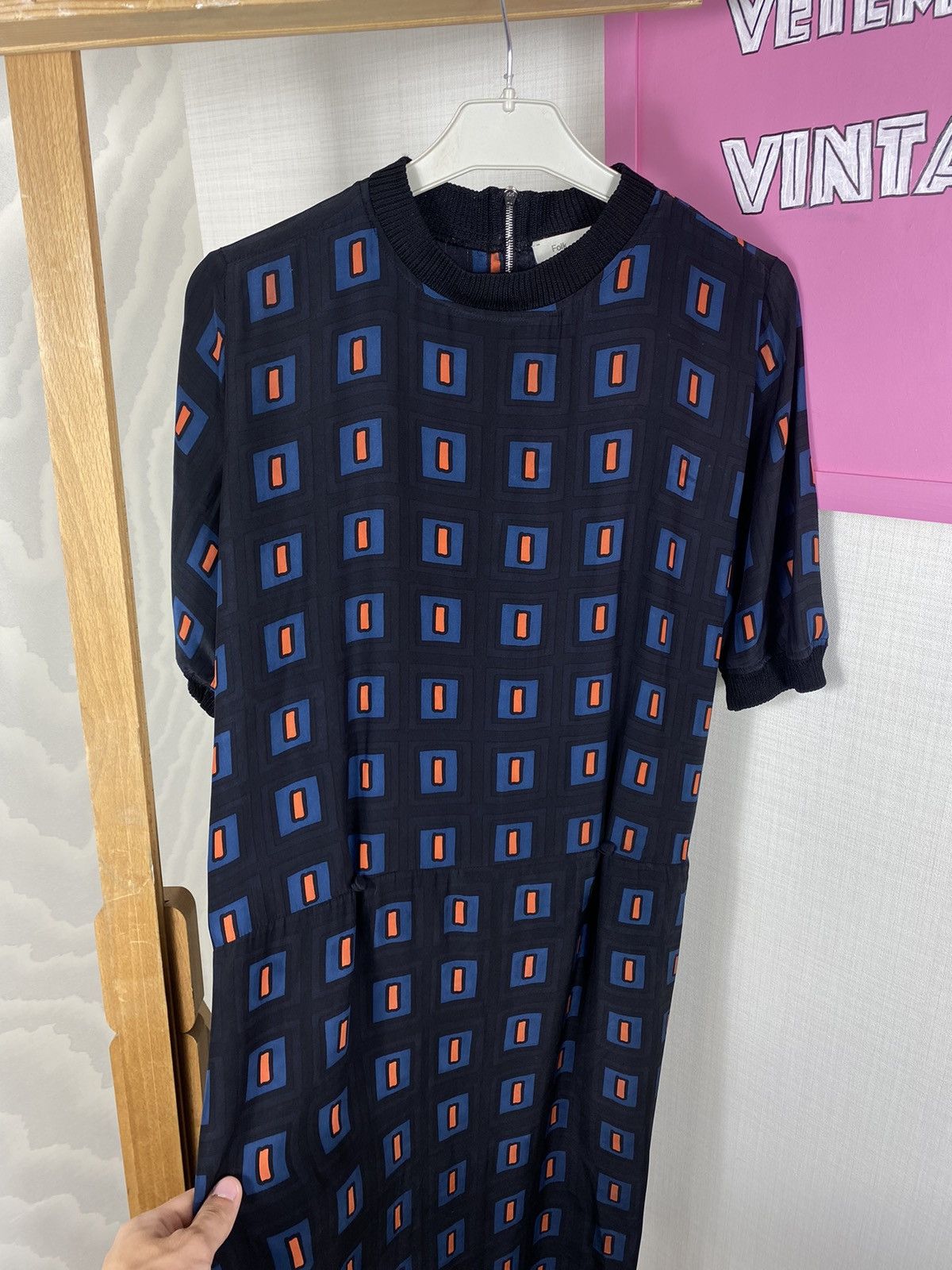 Folk Folk Plaid Short Sleeve Dress Size XS / US 0-2 / IT 36-38 - 7 Thumbnail