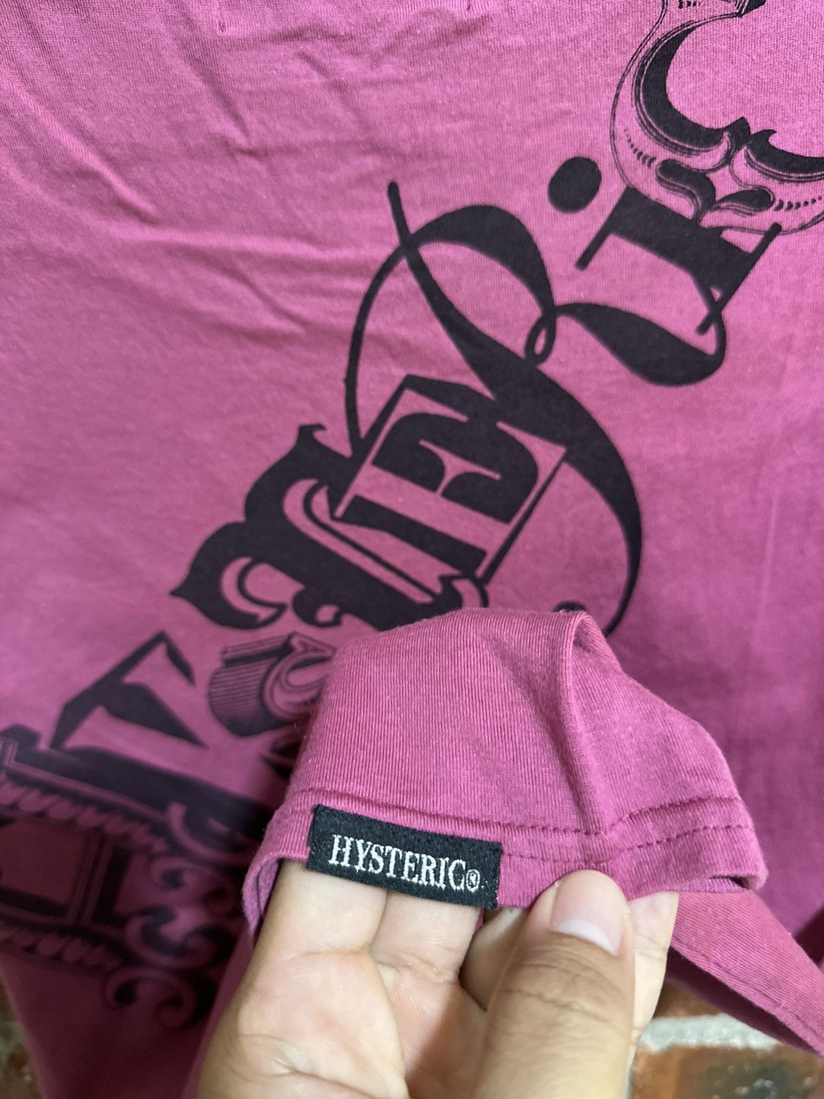 Hysteric Glamour Vintage Hysteric Glamour HurtMe Faded Tee Size XS / US 0-2 / IT 36-38 - 15 Thumbnail