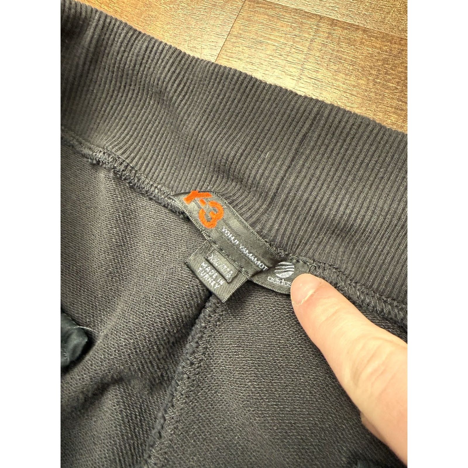 Adidas VINTAGE Adidas Y-3 Yohji Yamamoto Terry Heavyweight Sweatpants Men’s 2XL Black Size US 39 - 7 Thumbnail