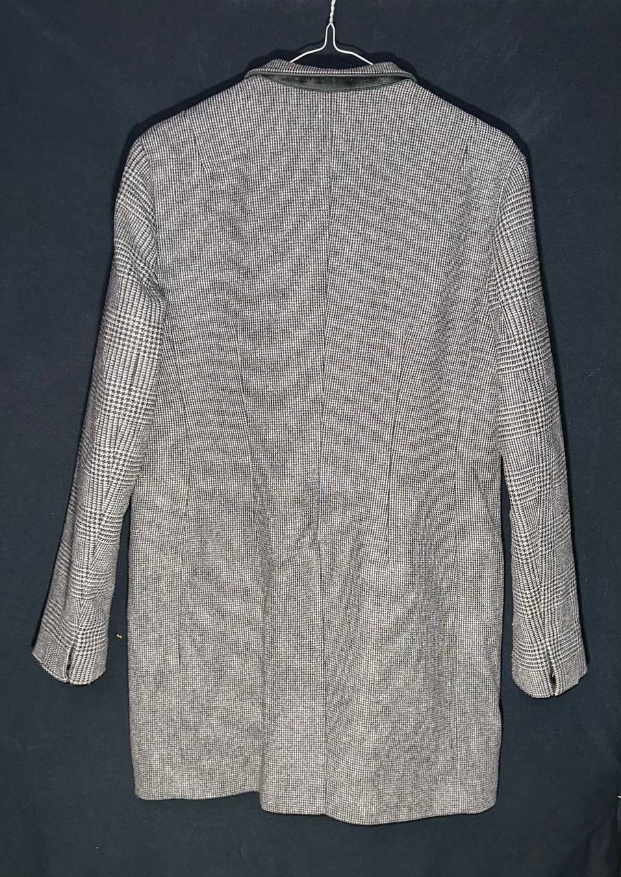 Allsaints ALLSAINTS Lorie Tula Wool Blend Coat Tweed Italian Cloth Size L / US 10 / IT 46 - 9 Thumbnail