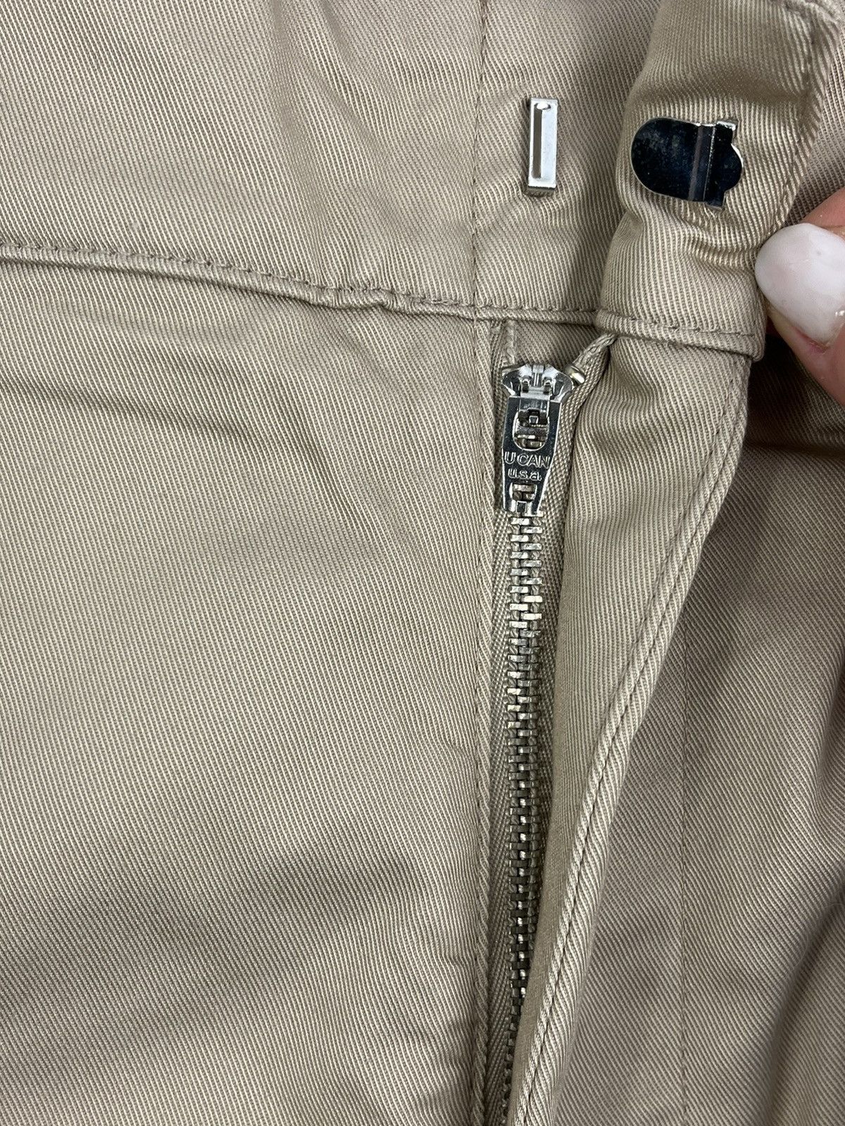 Gallery Dept. SLIM FIT FLARE COTTON TROUSERS Size US 34 / EU 50 - 4 Thumbnail