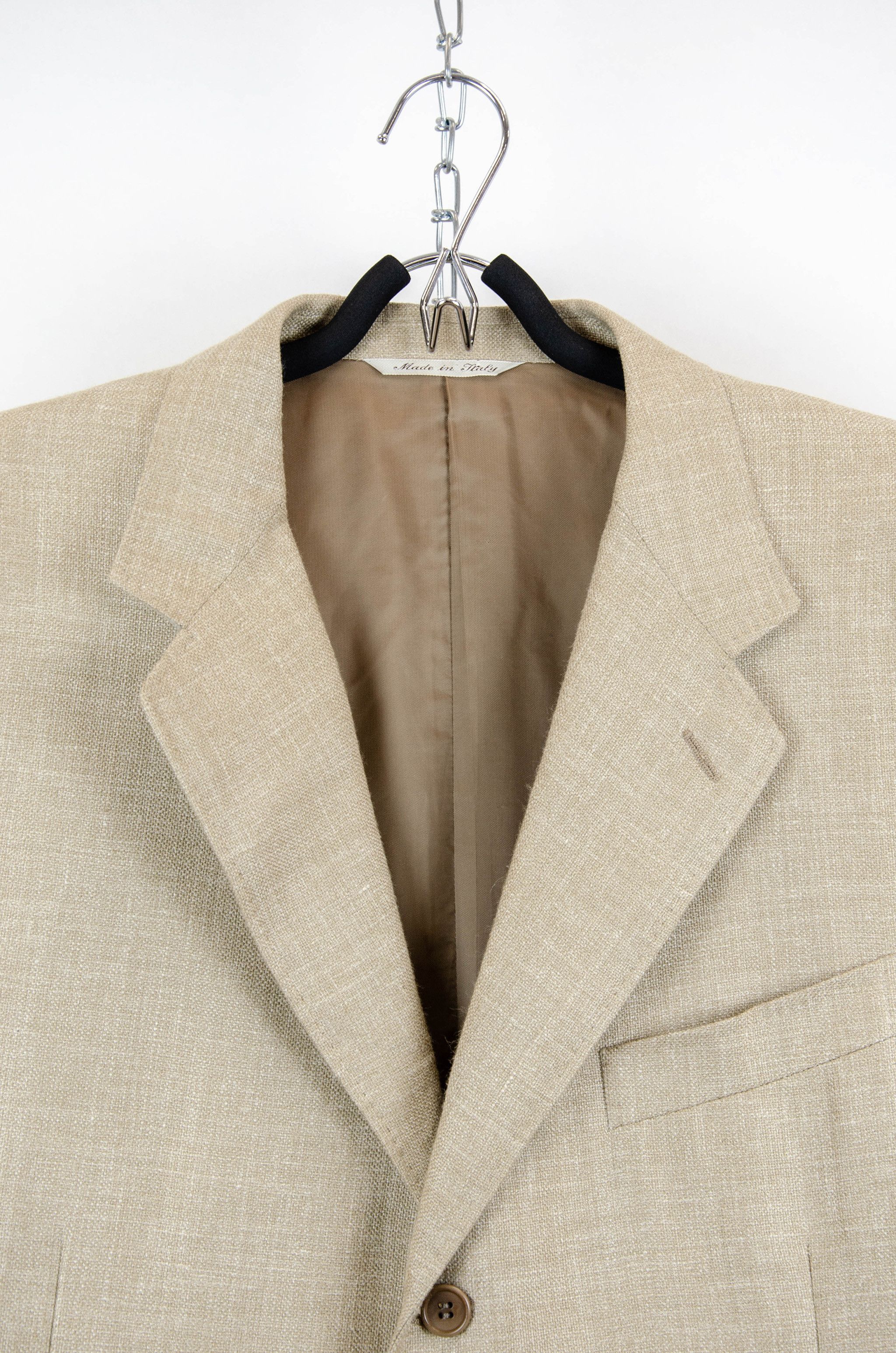 Canali Canali Silk Linen Wool Blazer – Size 54L Size 44R - 7 Thumbnail