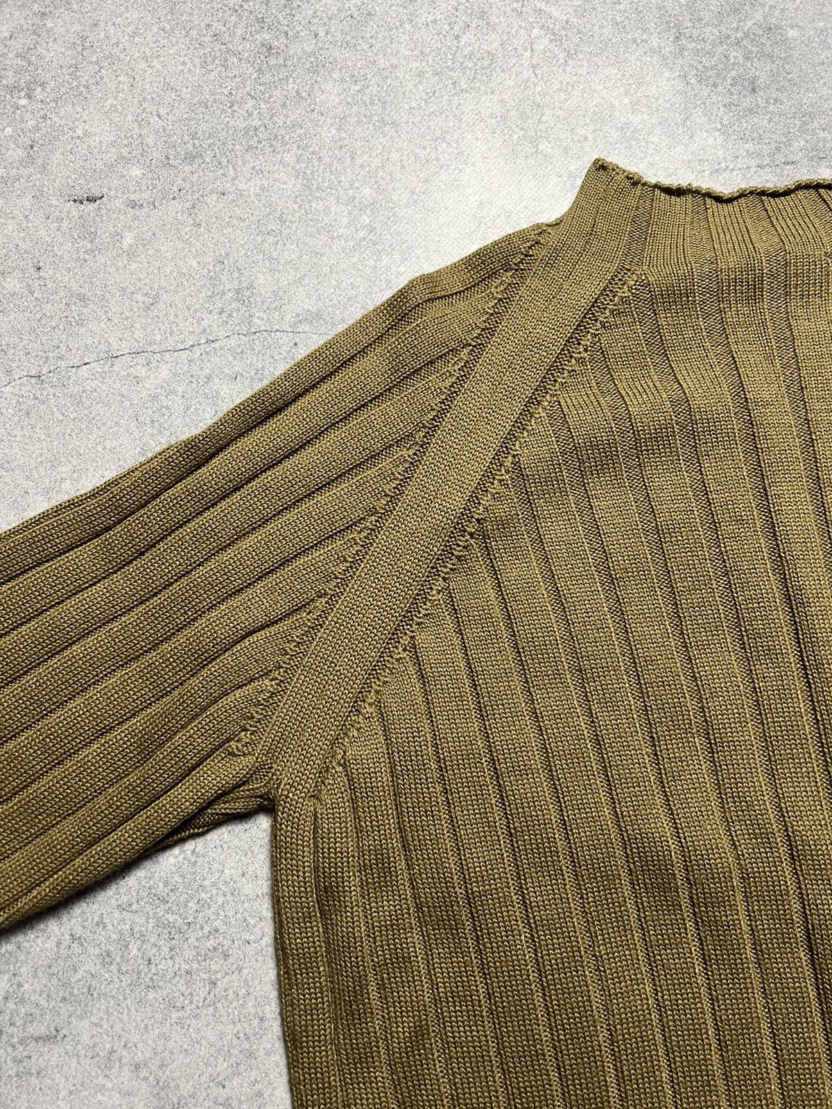 Hysteric Glamour Y2K Diesel Style Faded Distressed Asymmetrical Zip Sweaters Size US M / EU 48-50 / 2 - 5 Thumbnail