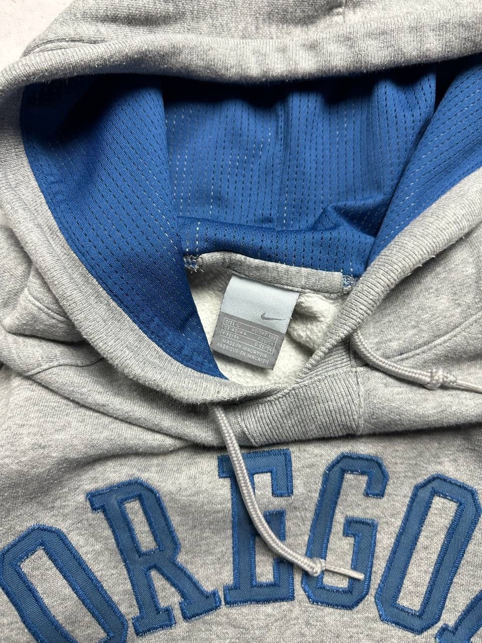 Nike × Vintage Vintage Nike Oregon Swoosh Boxy Hoodie L Size US L / EU 52-54 / 3 - 4 Thumbnail