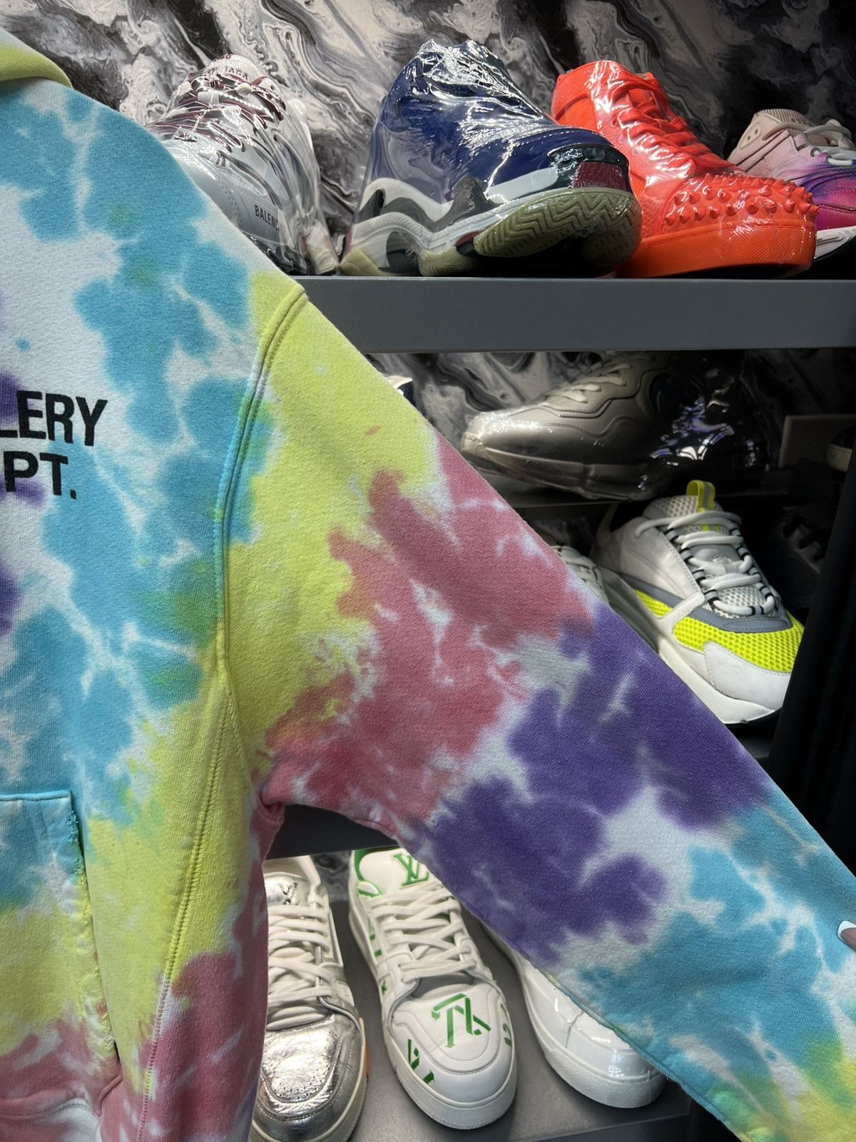 Gallery Dept. Gallery Dept. Tie Dye Hoodie Size US S / EU 44-46 / 1 - 3 Thumbnail