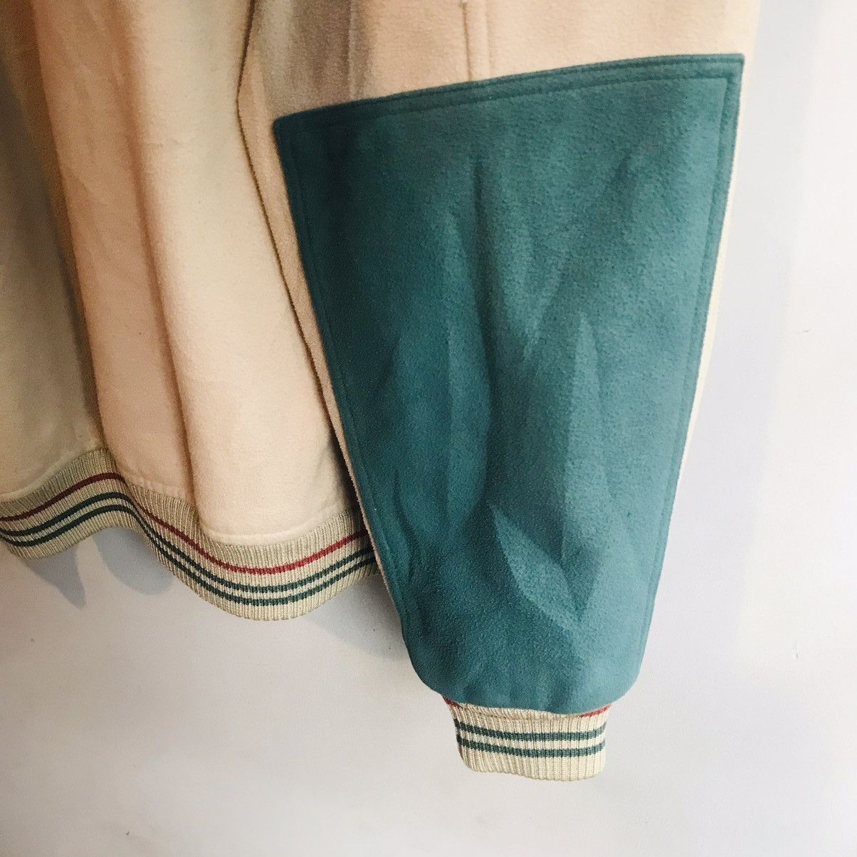 Japanese Brand × Vintage 90’s Japanese Cashmere Varsity Jacket Size US M / EU 48-50 / 2 - 7 Thumbnail