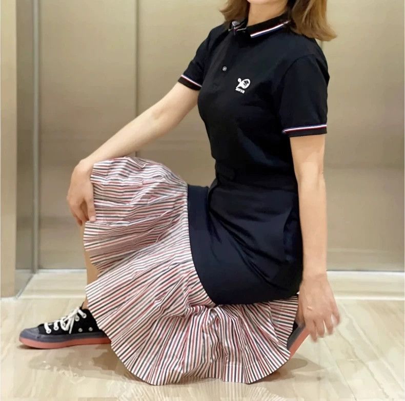 Thom Browne Thom Browne Dark blue mid-length skirt Size 26" / US 2 / IT 38 - 9 Thumbnail