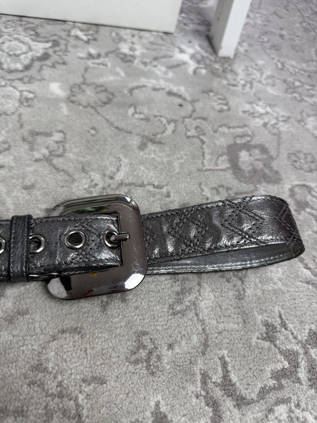 Designer × Dolce & Gabbana Vintage y2k Dolce & Gabbana DG logo belt avantgarde designer Size ONE SIZE - 3 Thumbnail