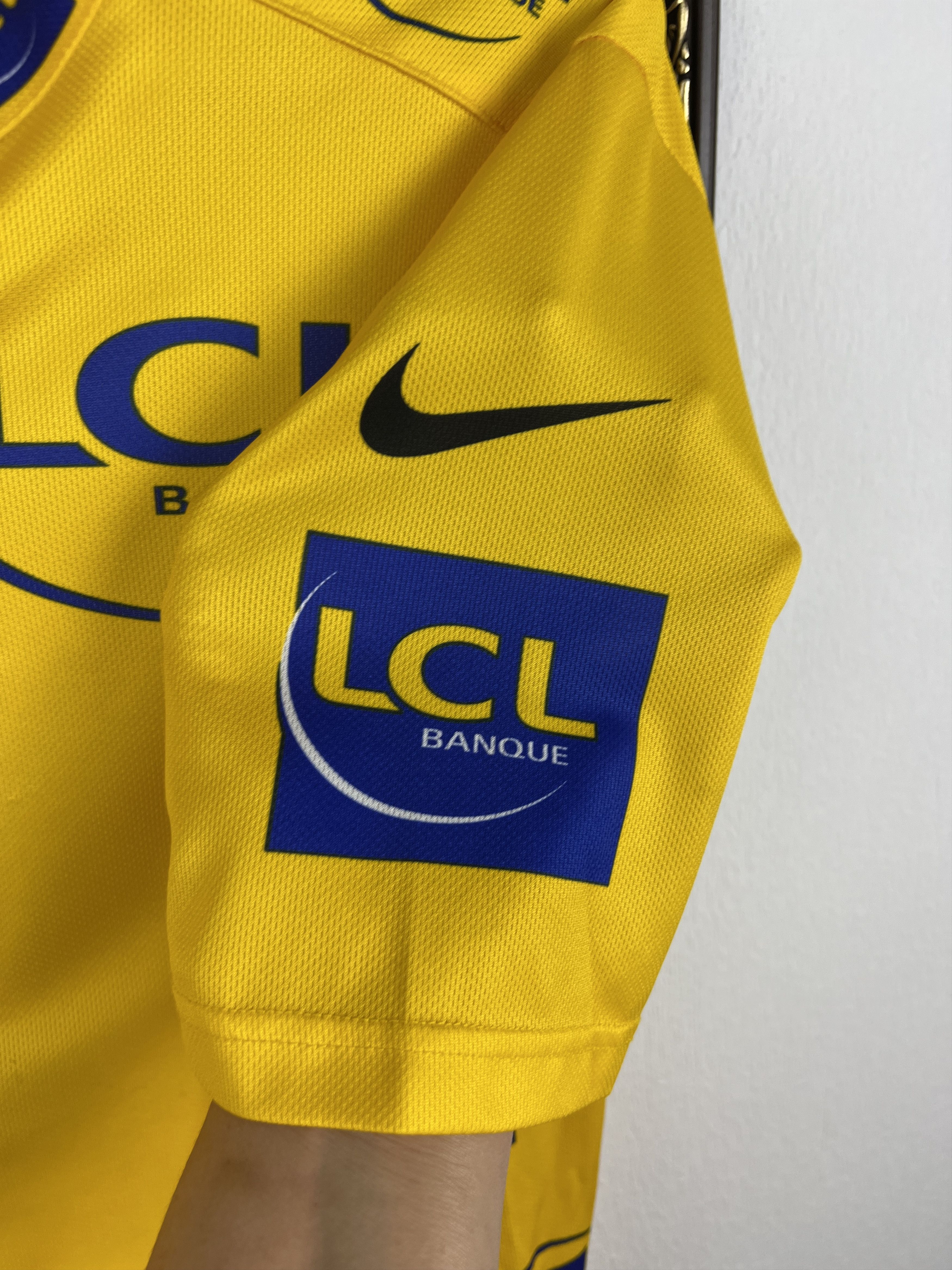Nike LCL Banque Cycling Shirt Le Tour de France Jersey Rare Size US M / EU 48-50 / 2 - 5 Thumbnail